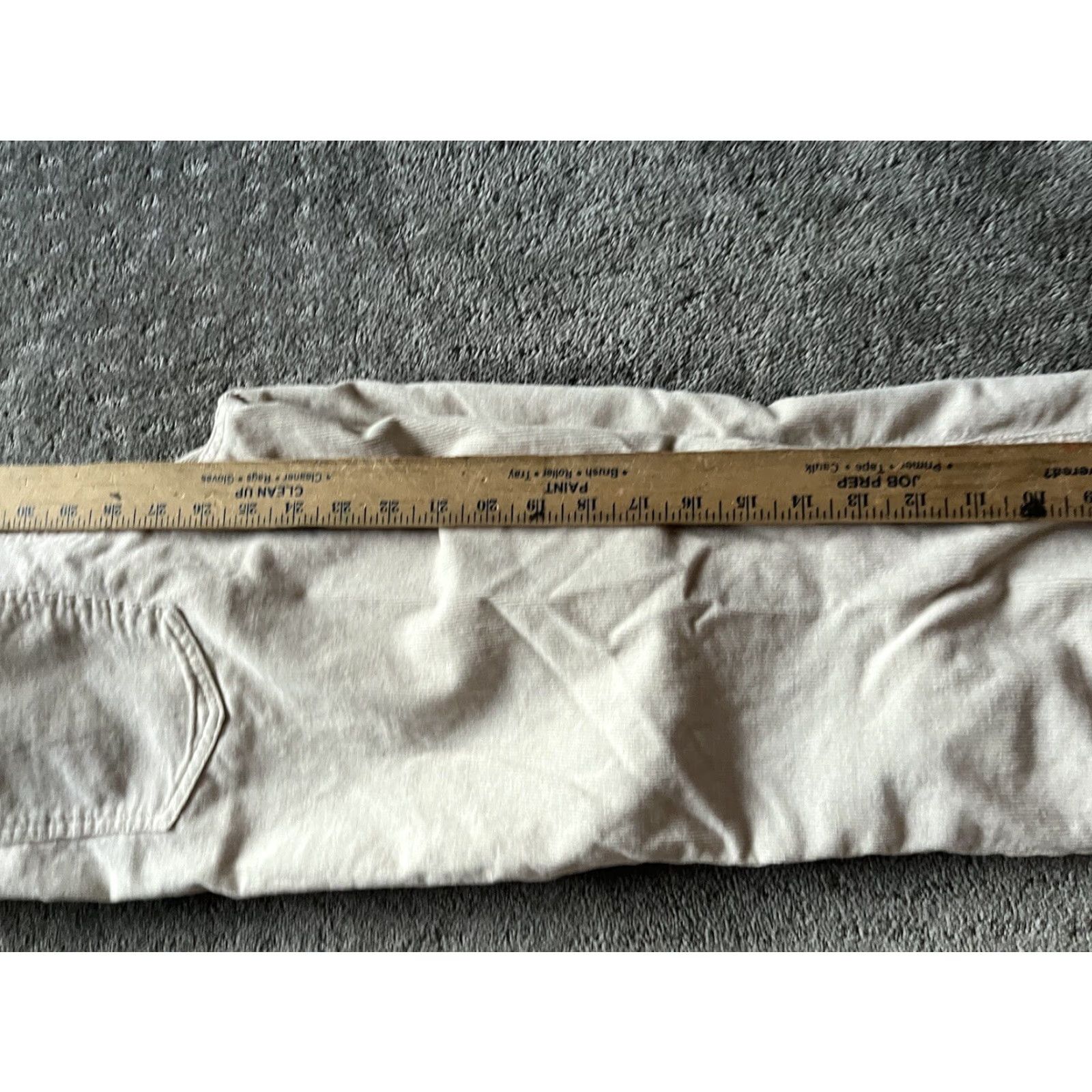 Bdg BDG Womens Jeans Corduroy High Rise White Size 25 Regular Inseam 25 Cotton Polyester Lyrca Mom Urban Outfitters Size 42" / US 20 - 6 Thumbnail