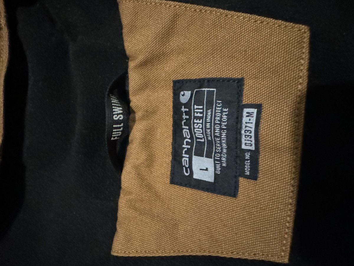 Carhartt Carhartt Full Swing washed duck fleece lined active jacket Size US L / EU 52-54 / 3 - 4 Thumbnail
