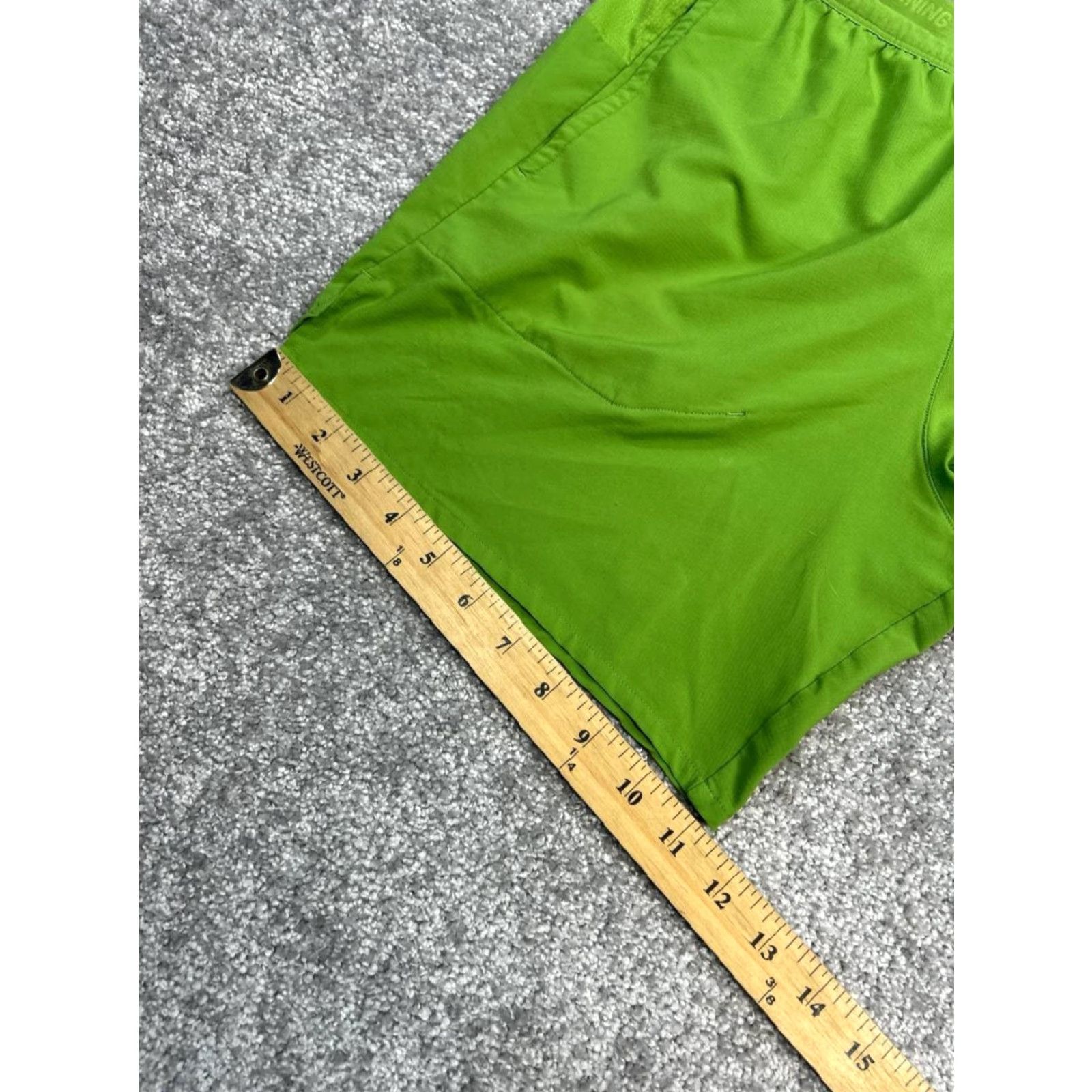 Nike Nike Shorts Womens M Green Lightweight Ripstop Athletic Cross Training Gym Running Ladies Medium Green Nike Short? Size 32" / US 10 / IT 46 - 3 Thumbnail