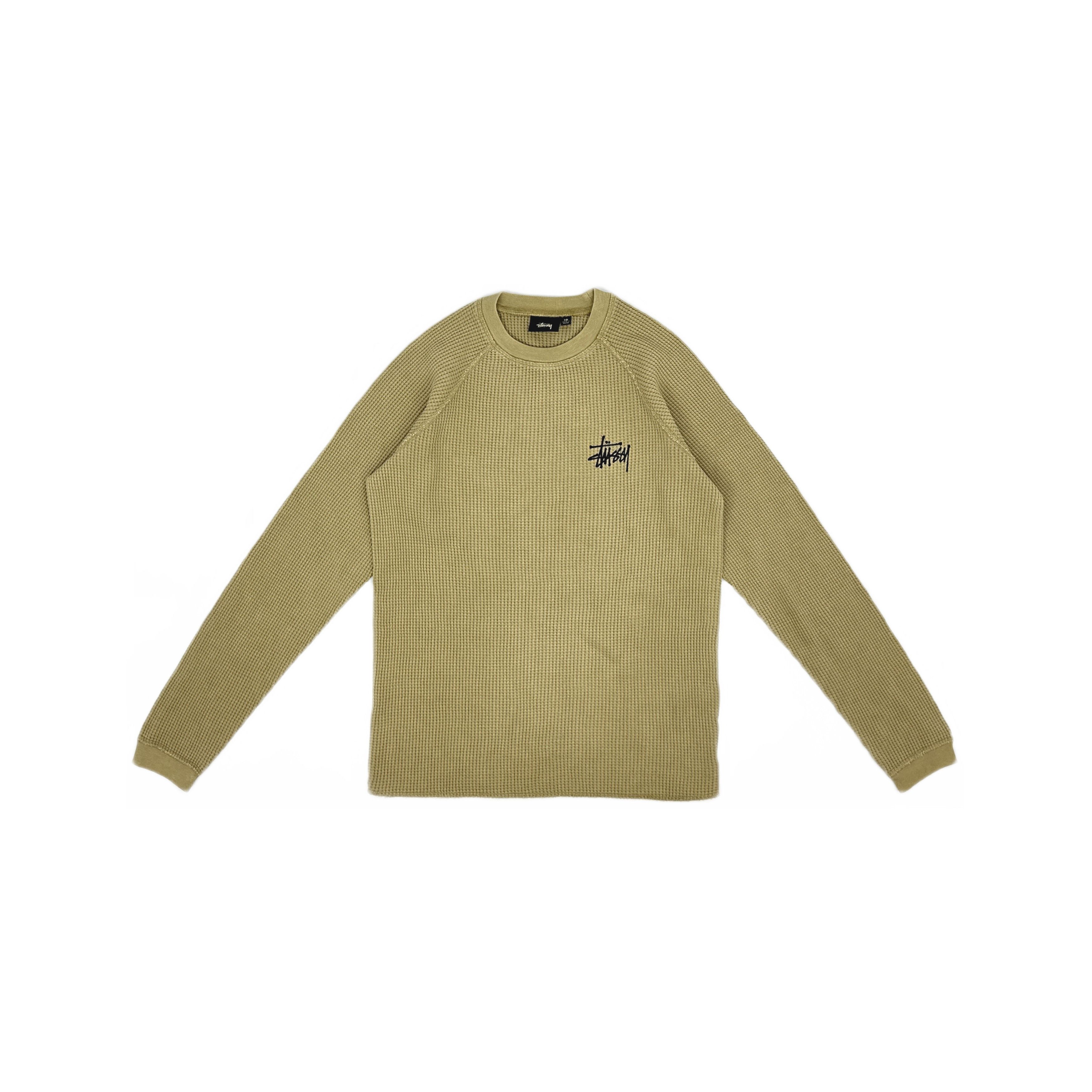 Stussy Stussy Waffle Knit Logo Long Sleeve Tee Size XS Size US XS / EU 42 / 0 - 1 Thumbnail
