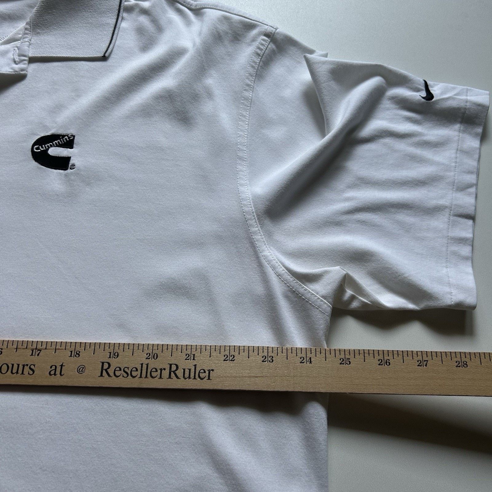 Nike × Vintage Nike Golf Vintage Polo Shirt Short Sleeve XL Y2K Cummins Size US XL / EU 56 / 4 - 5 Thumbnail