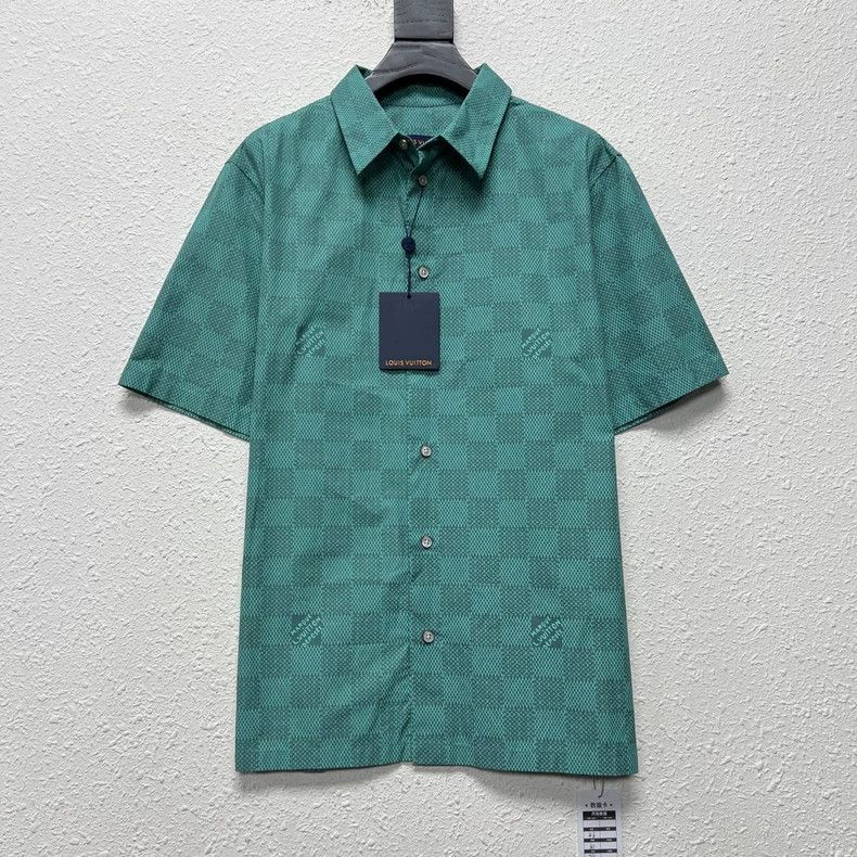 Louis Vuitton Louis Vuitton x Tyler Short Sleeve Shirt Size US XL / EU 56 / 4 - 1 Thumbnail