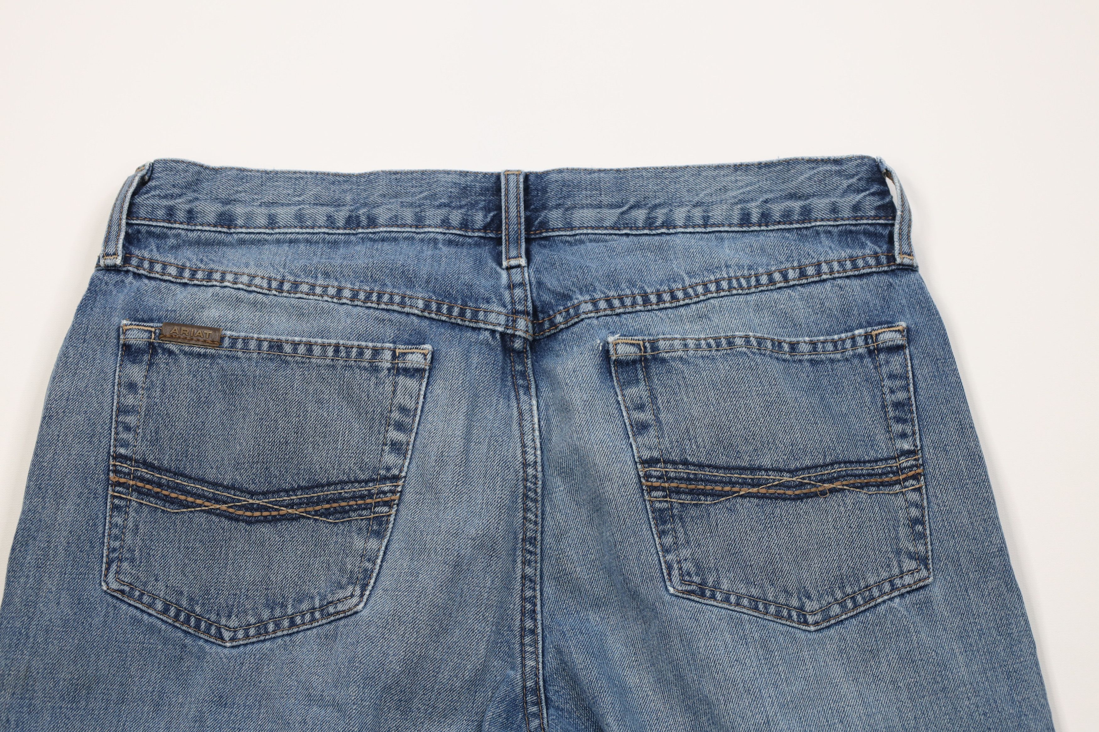 Ariat Ariat M2 Traditional Relaxed Fit Bootcut Denim Jeans Cowboy Size US 33 - 11 Thumbnail