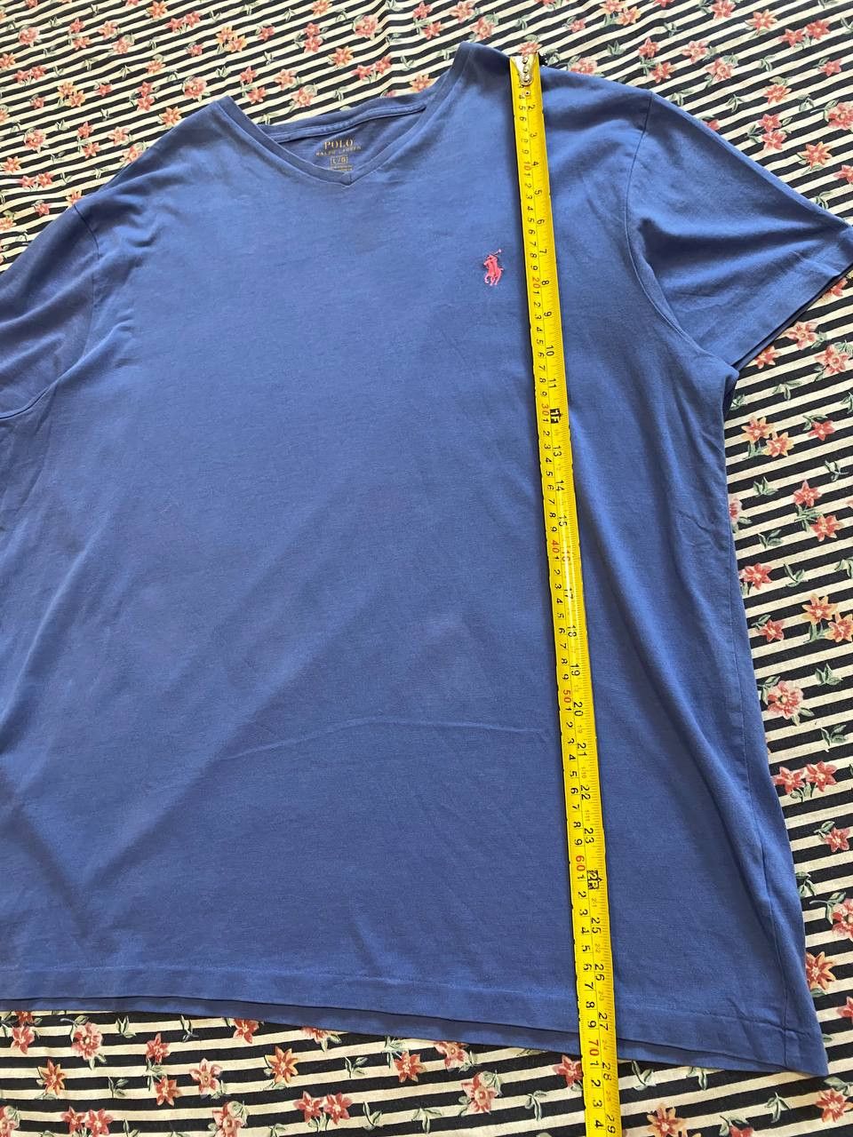 Polo Ralph Lauren Short Sleeve T-Shirt Polo Ralph Lauren Men's Blue Size US L / EU 52-54 / 3 - 5 Thumbnail