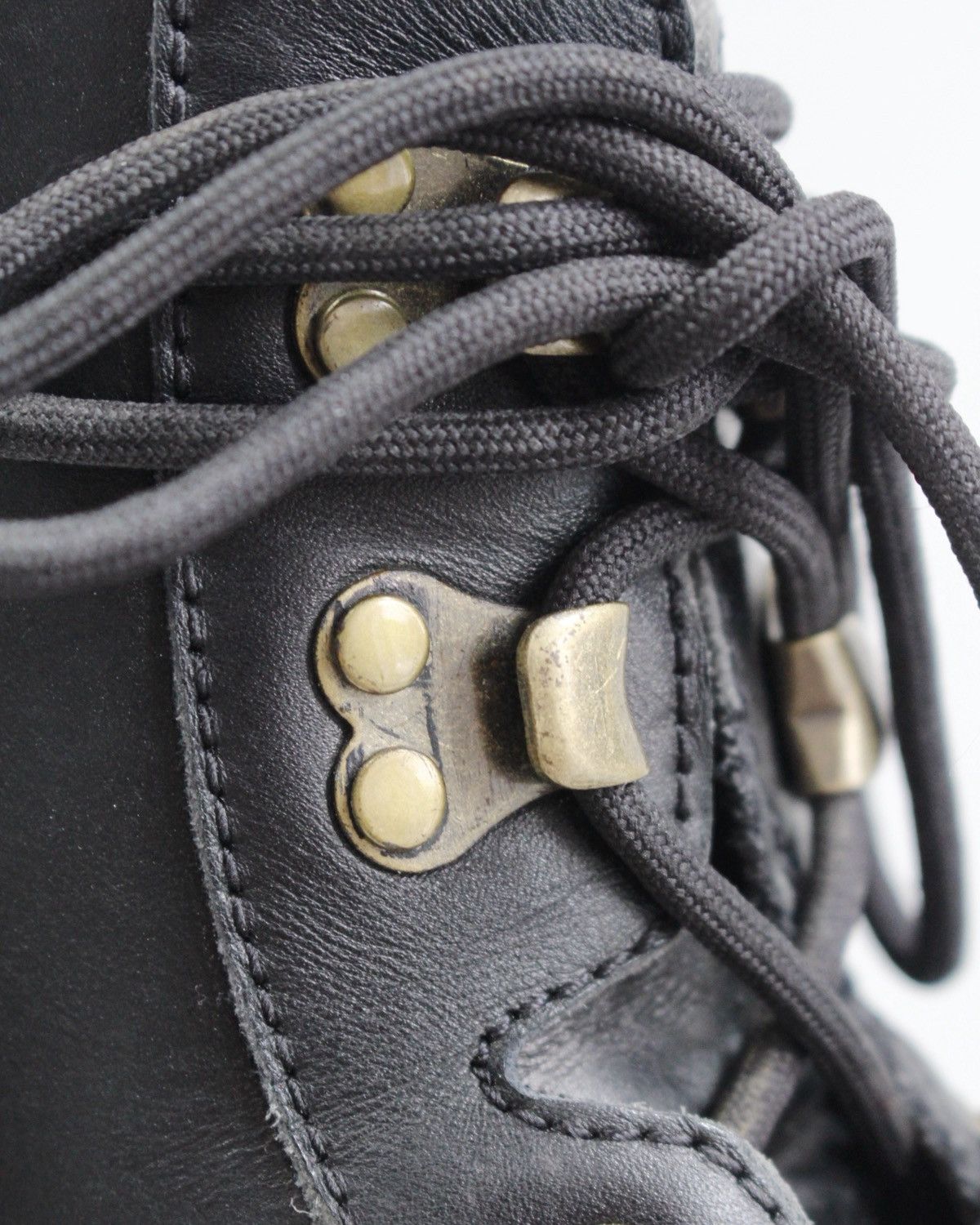 Japanese Brand SS2019 RENOM PARIS LEATHER WORK BOOTS Size US 8 / EU 41 - 13 Thumbnail