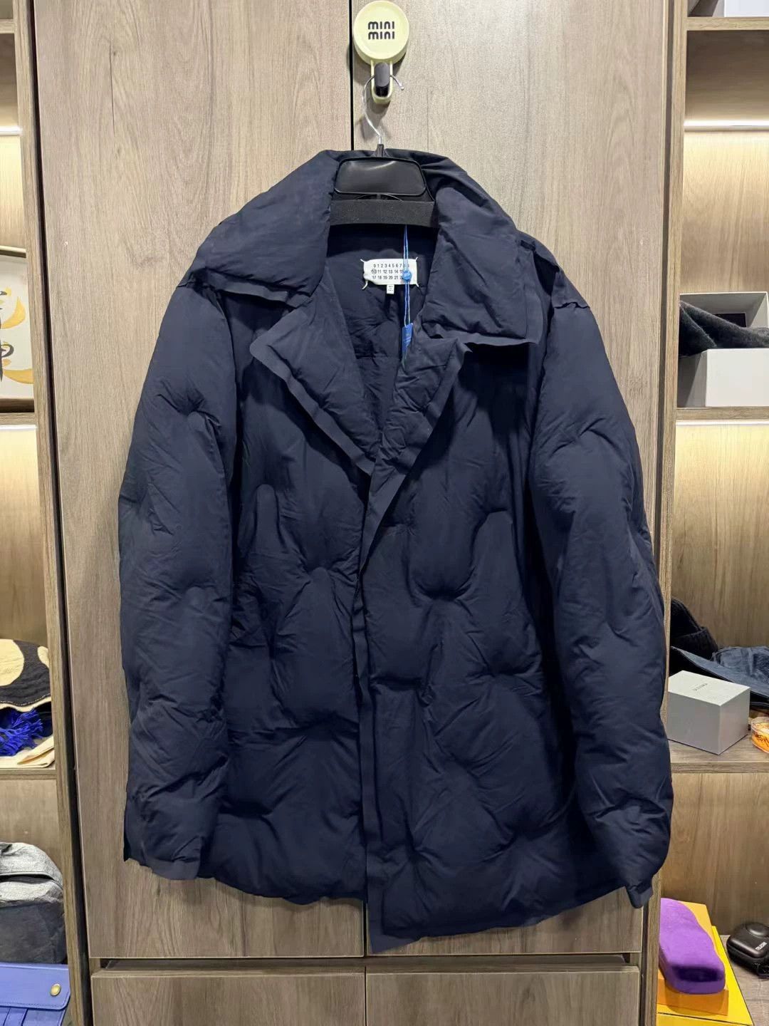 Maison Margiela Maison Margiela Navy Blue Cloud Padded Jacket, Size M / US 6-8 / IT 42-44 - 1 Thumbnail