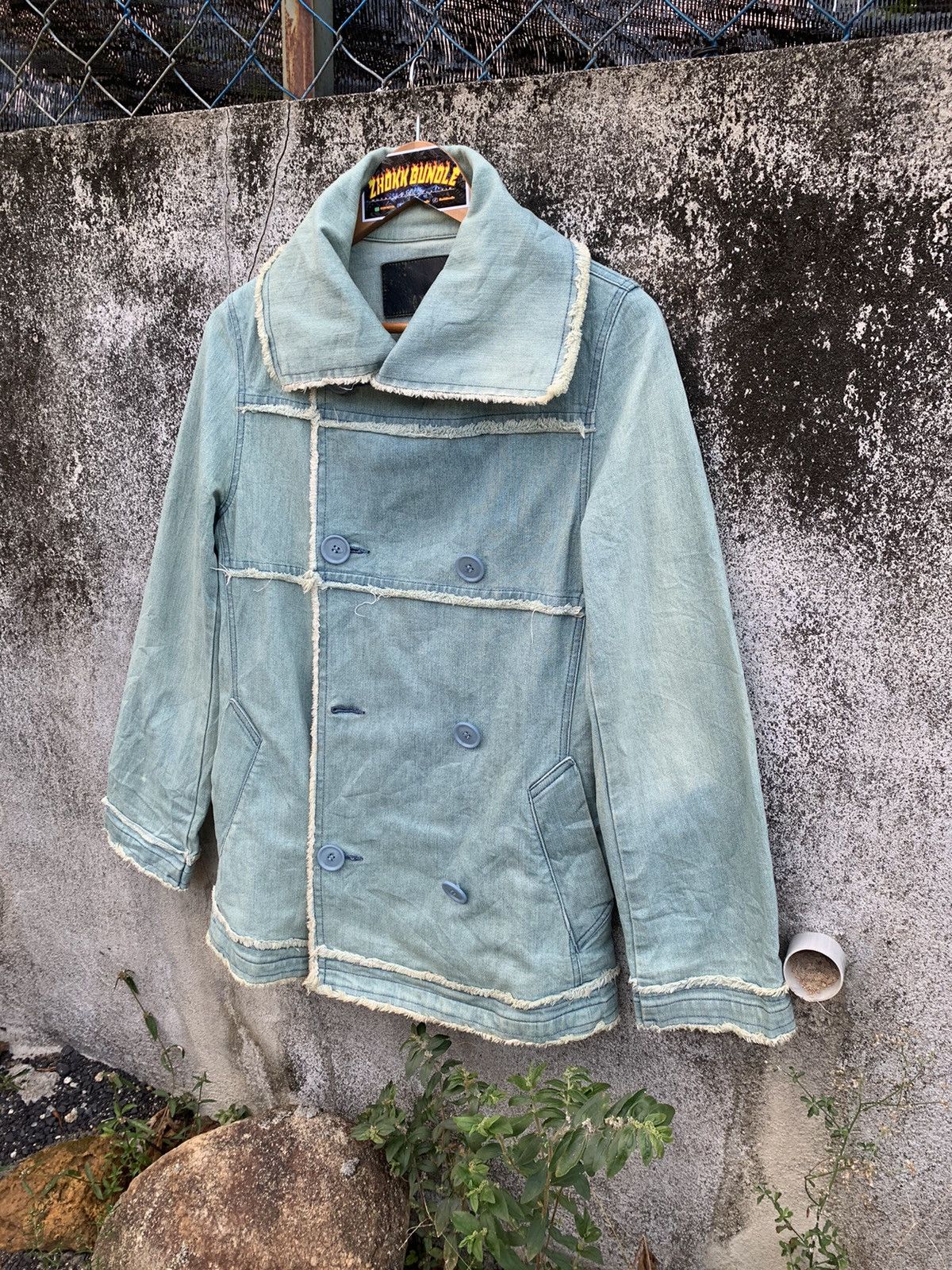 Japanese Brand × Vintage Vintage Atsuro Tayama Double Breasted Jacket Size US S / EU 44-46 / 1 - 2 Thumbnail