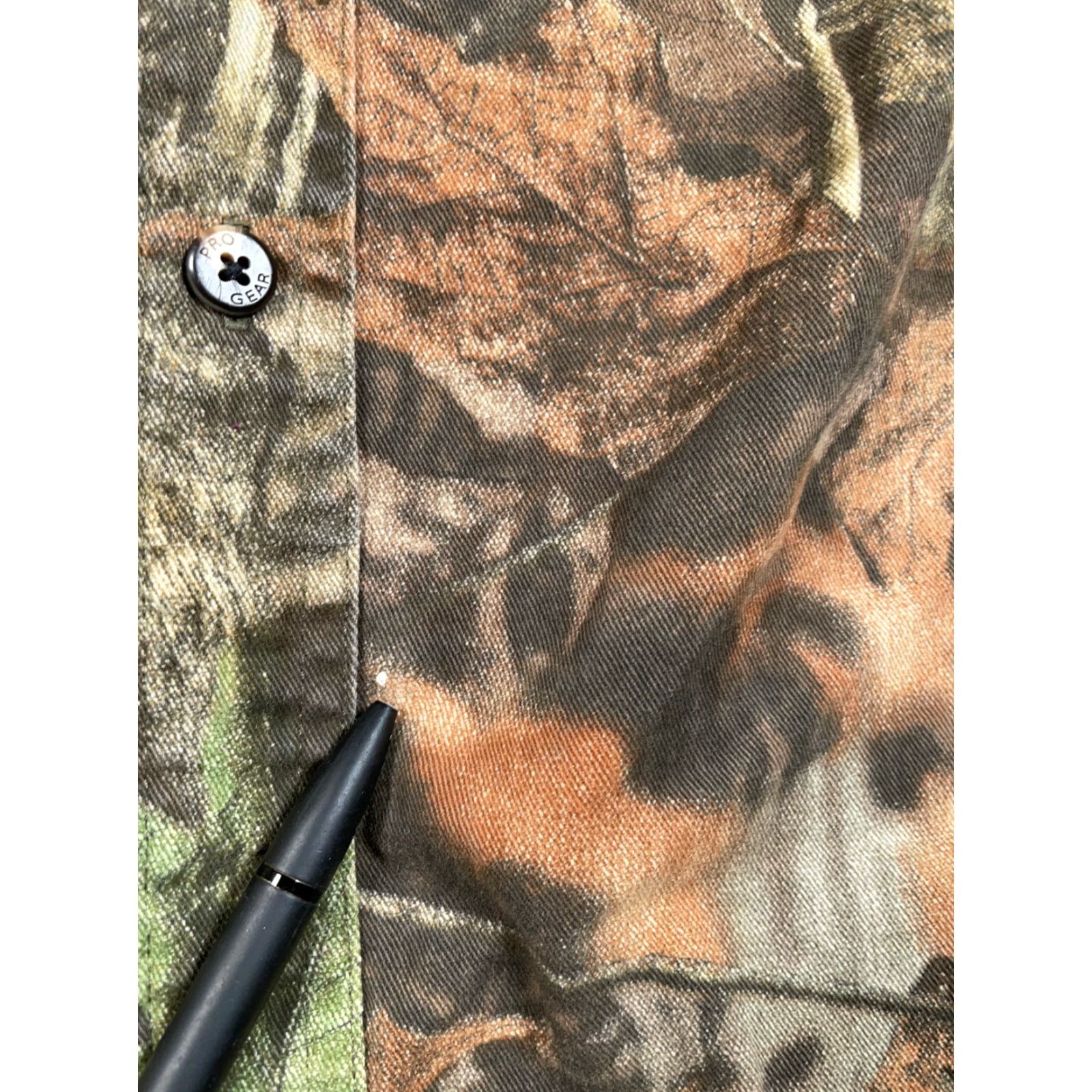 Wrangler VINTAGE Wrangler Pro Gear Camouflage Flannel Shirt Men M Brown Contrast Pattern 90s Outdoor Workwear Cap Size US M / EU 48-50 / 2 - 5 Thumbnail