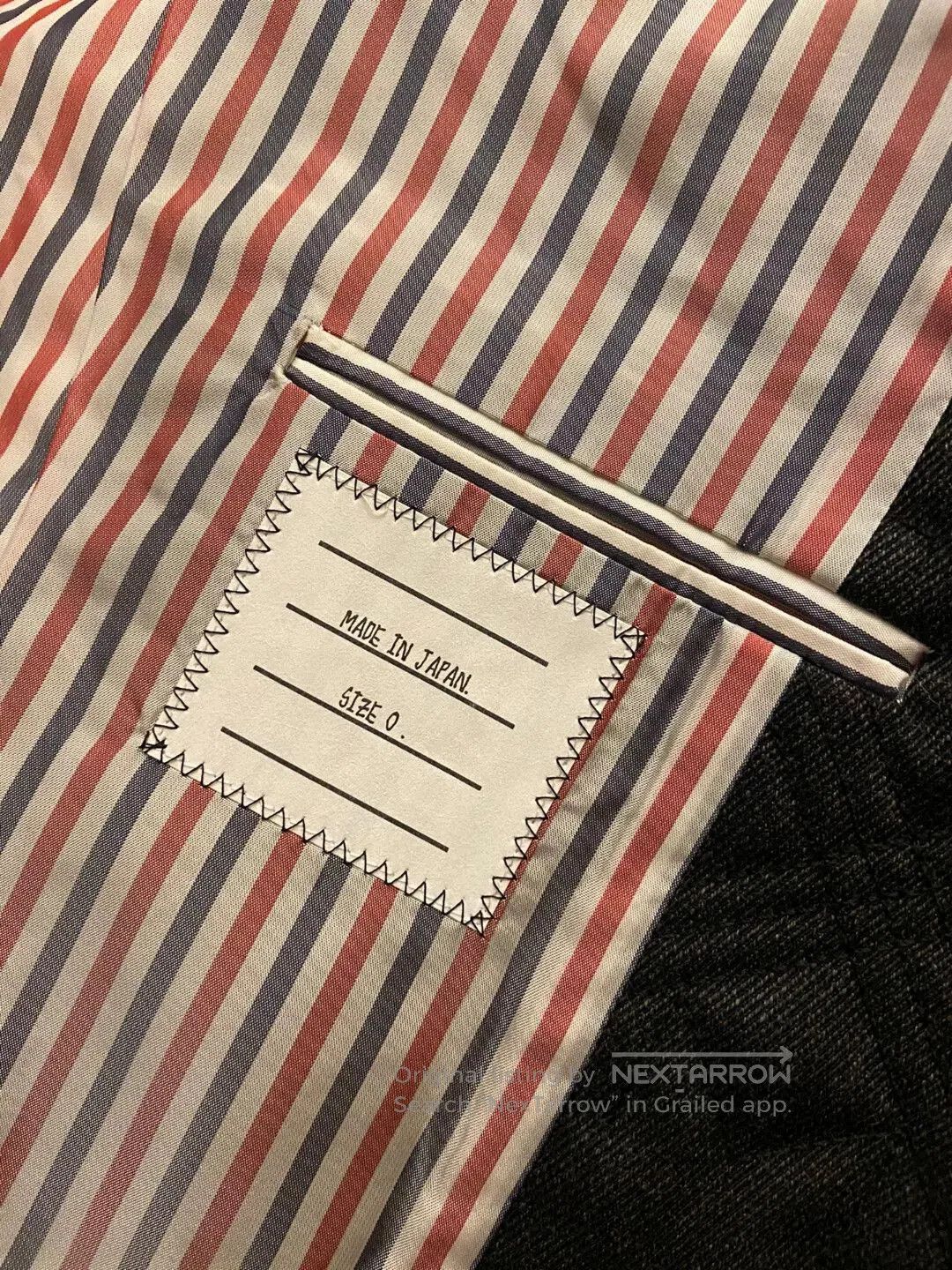 Thom Browne thom browne quilted embroidered blazer jacket. Size US M / EU 48-50 / 2 - 5 Thumbnail