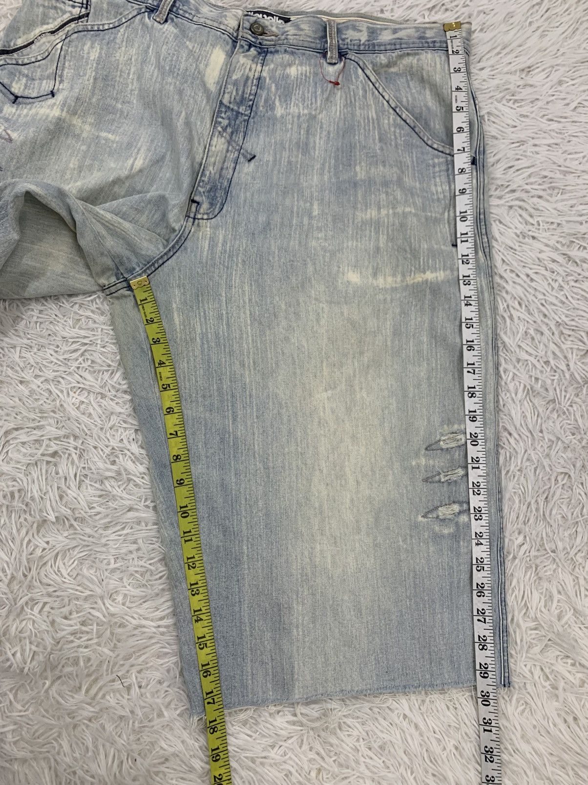 Pelle Pelle Pelle Pelle Marc Buchanan Denim Short Pant Size US 41 - 14 Thumbnail