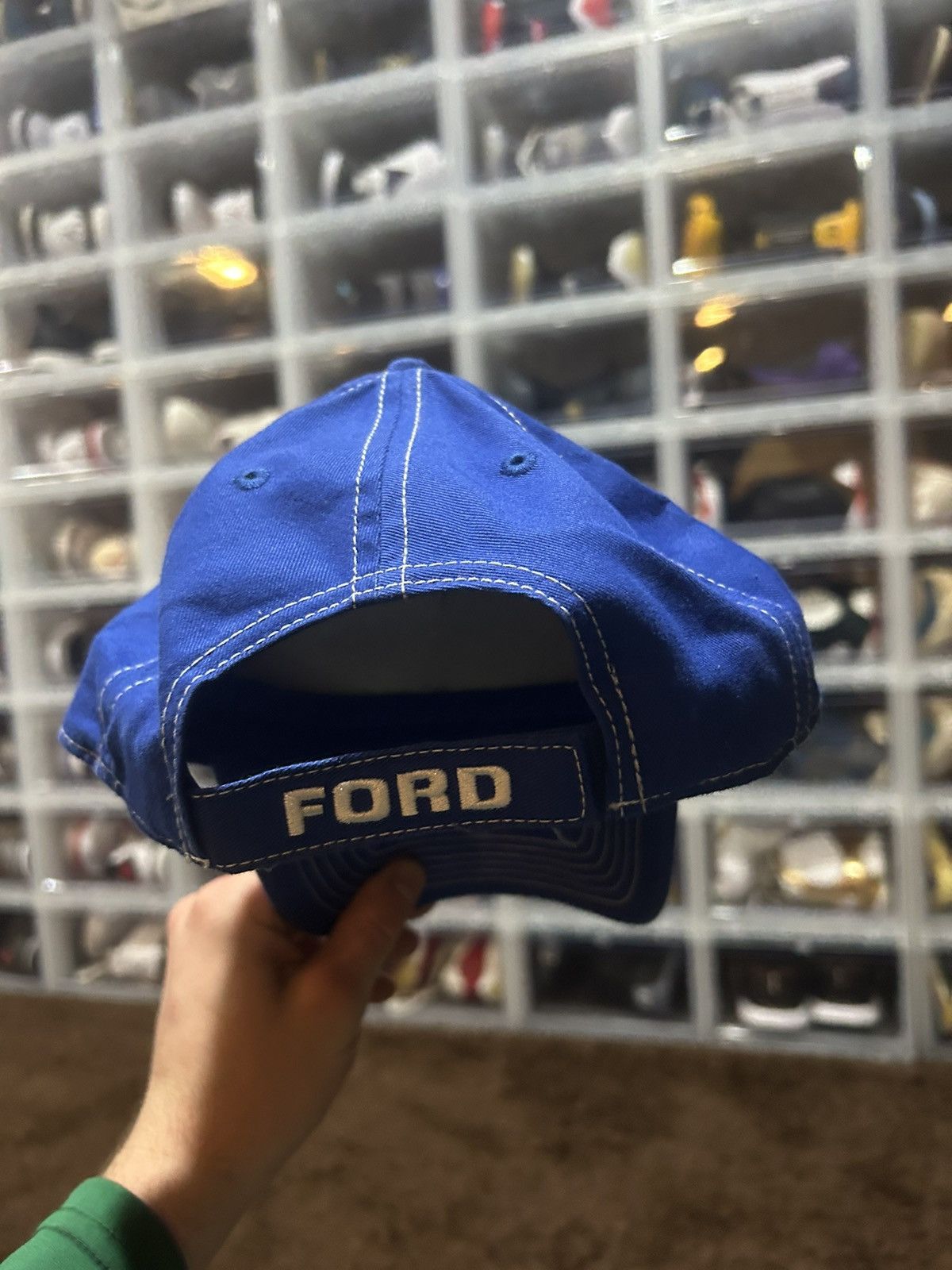 Ford × Vintage Vintage Ford Built tough Hat ! Size ONE SIZE - 2 Thumbnail