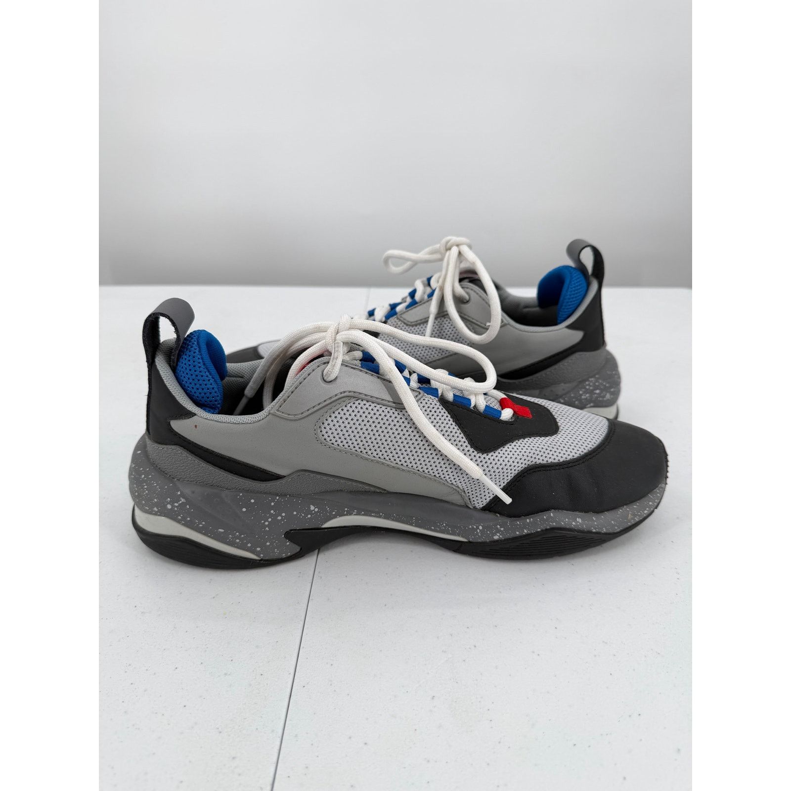 Puma Puma Men's Thunder Electric Gray Blue Low-Top Sneakers 10 Size US 10 / EU 43 - 10 Thumbnail