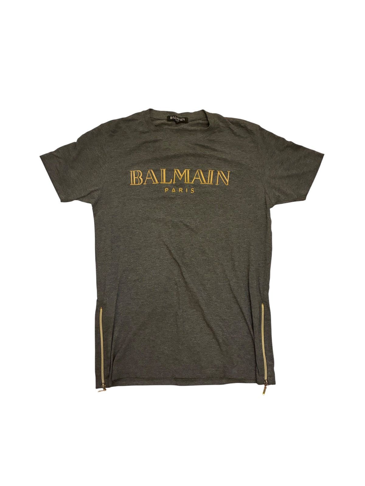 Balmain Balmain Logo Side Zip Shirt Size US M / EU 48-50 / 2 - 1 Thumbnail