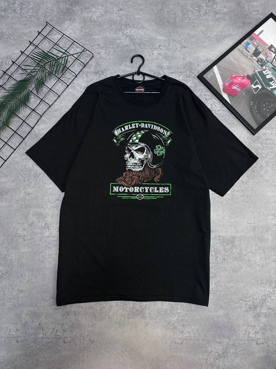 Harley Davidson Vintage Harley Davidson Moto T-Shirt Size US XXL / EU 58 / 5 - 1 Thumbnail
