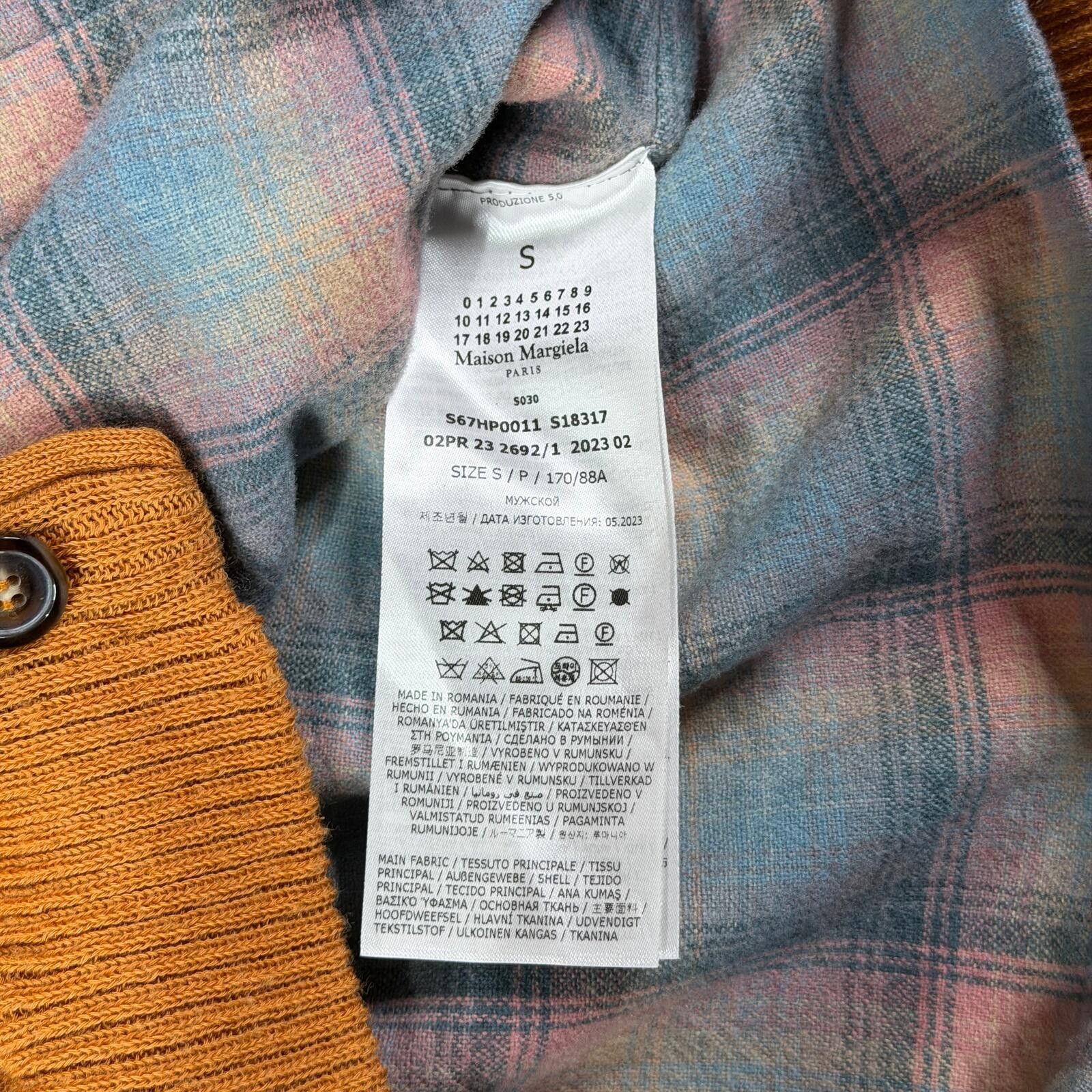 Maison Margiela Maison Margiela X Pendleton Wool Plaid Cardigan Size US S / EU 44-46 / 1 - 11 Thumbnail