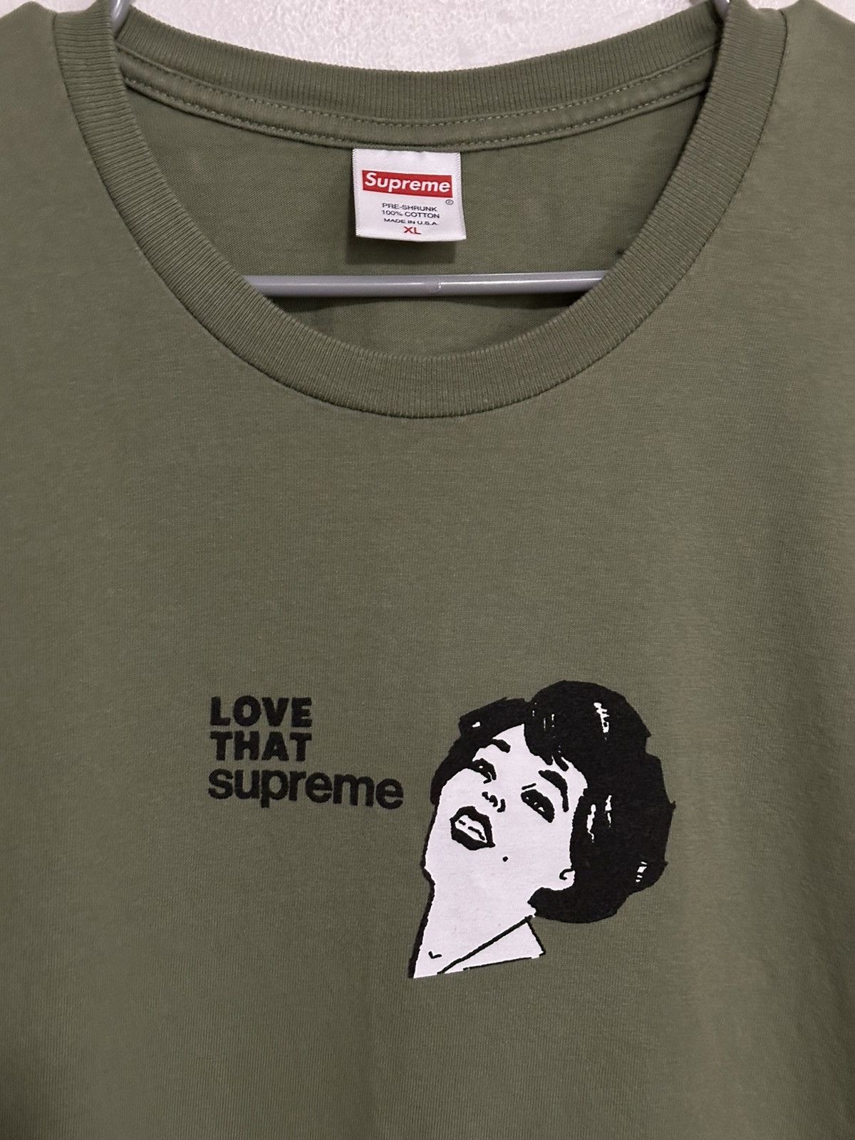 Supreme Supreme Love That Tee Size US XL / EU 56 / 4 - 2 Thumbnail