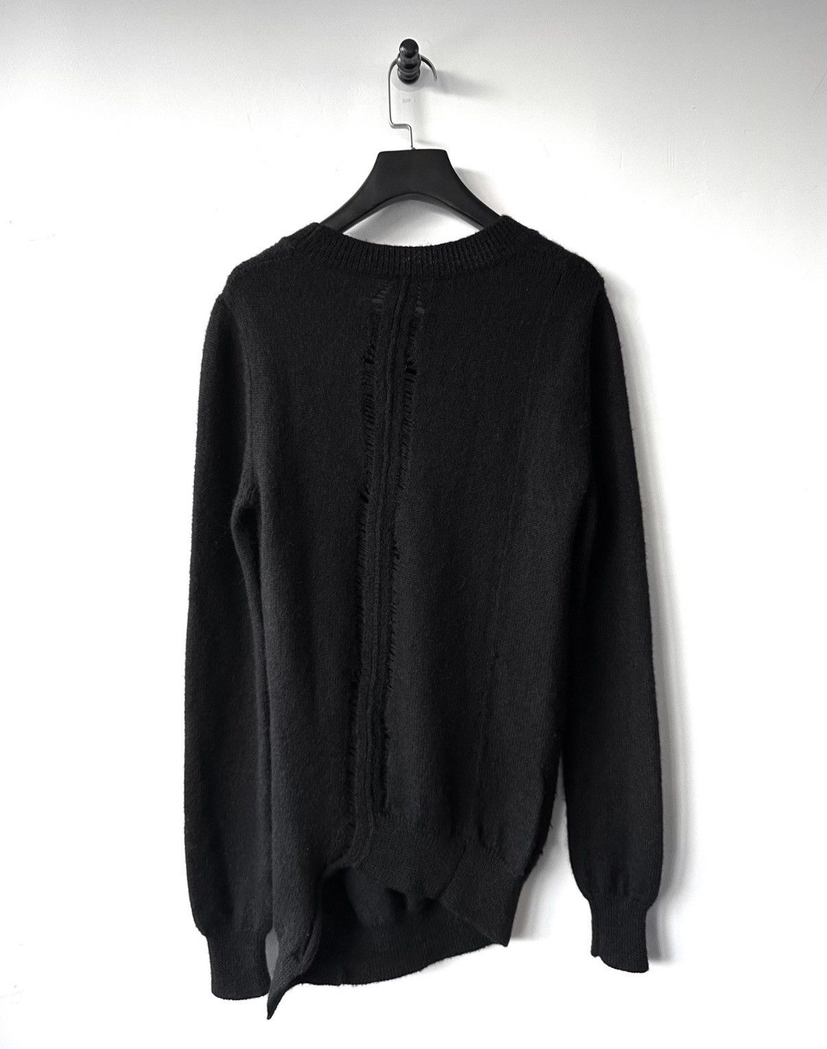 Ann Demeulemeester Ann Demeulemeester irregular distressed knit sweater K7 Size US XS / EU 42 / 0 - 3 Thumbnail
