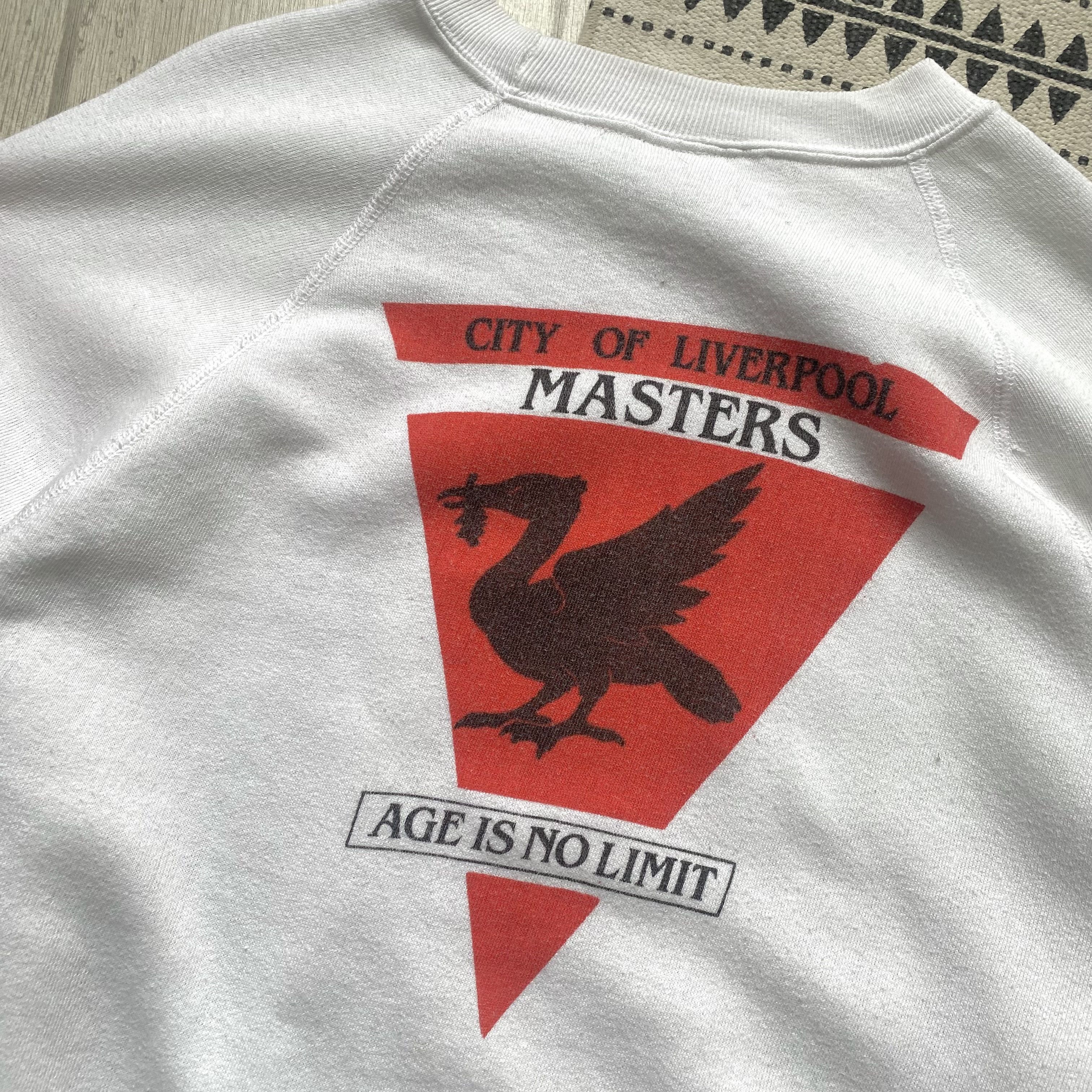 Hanes 80s Vintage Liverpool City Sweatshirt Crewneck England Y2K Size US M / EU 48-50 / 2 - 3 Thumbnail