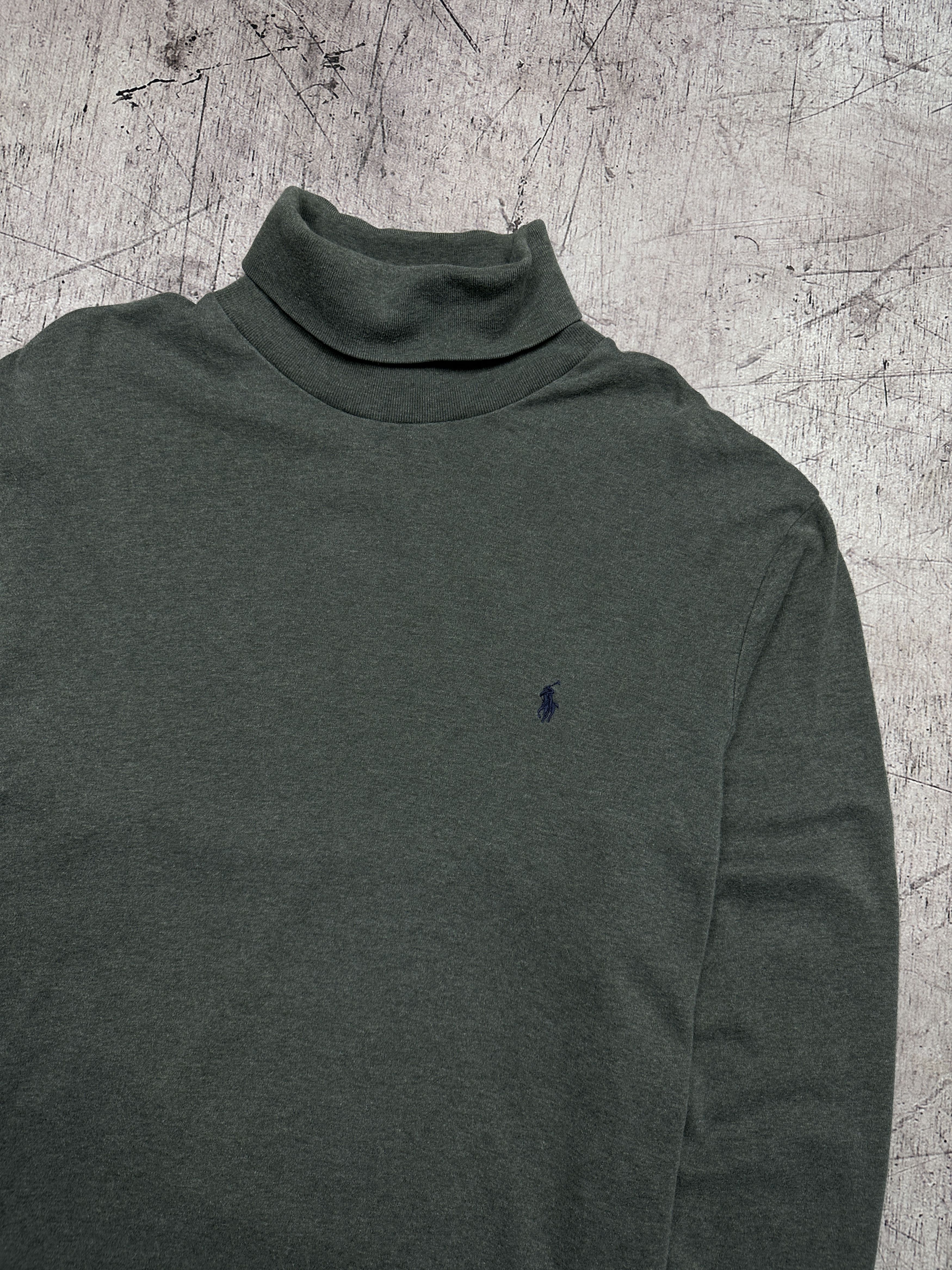 Polo Ralph Lauren × Ralph Lauren × Vintage Polo Ralph Lauren Vintage Mens High Neck Turtleneck Sweater Size US L / EU 52-54 / 3 - 2 Thumbnail