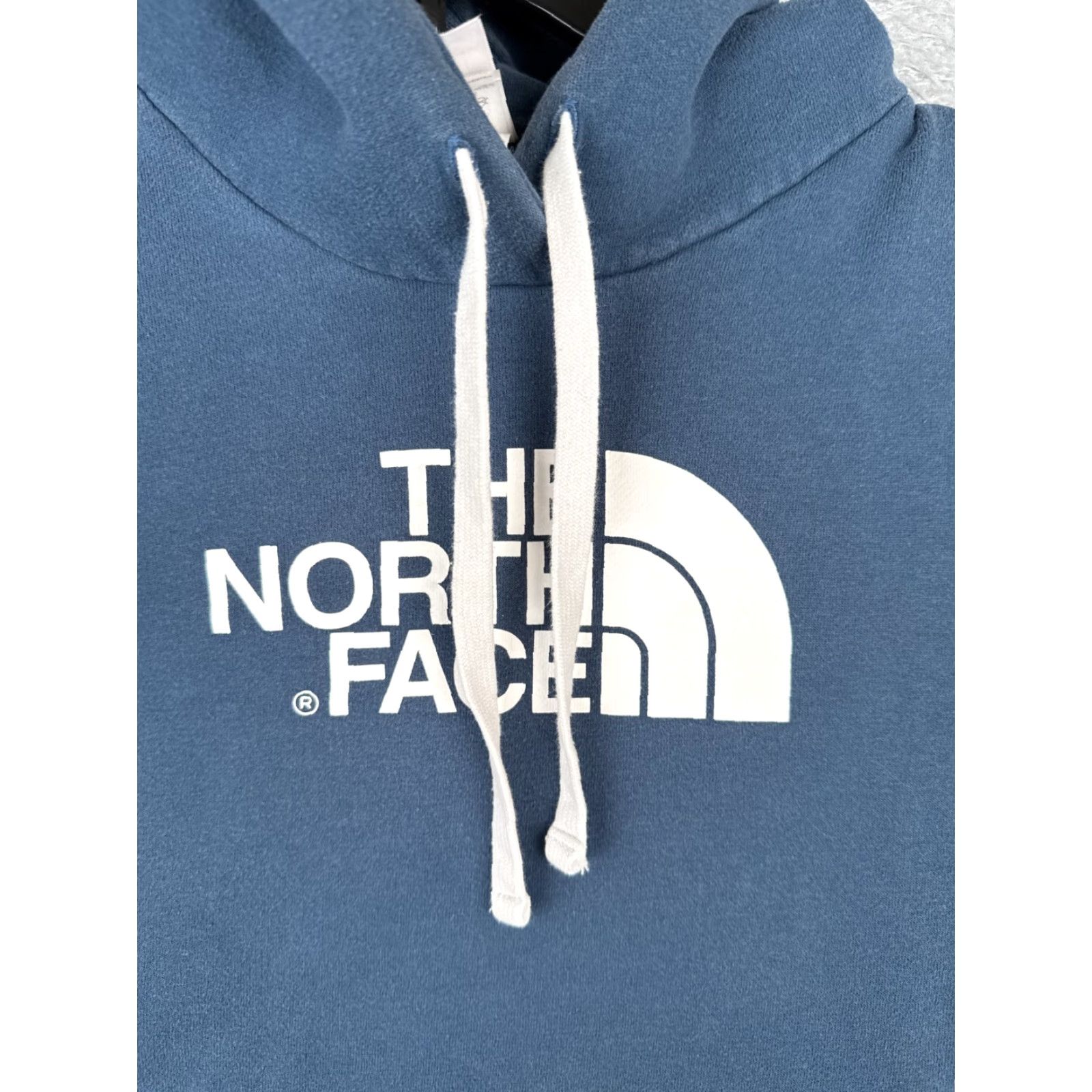 The North Face The North Face Hoodie Womens XL Blue Logo Pullover Jersey Crew Neck Size XL / US 12-14 / IT 48-50 - 6 Thumbnail