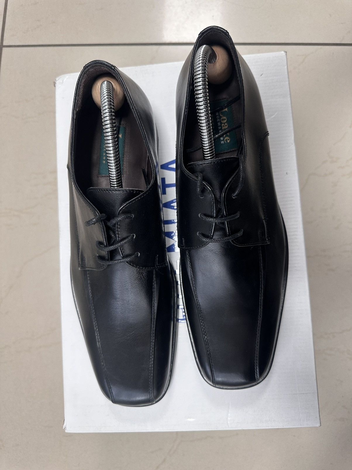 Vintage Vintage Loake leather shoes boots size 7 black rare Y2K Size US 7 / EU 40 - 4 Thumbnail