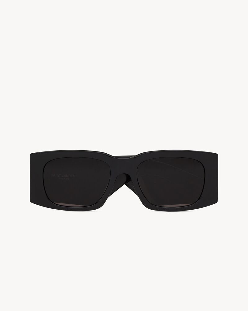 Saint Laurent Paris o1b1hav111125 Size: OS / SL 654 Sunglasses in Black Size ONE SIZE - 2 Thumbnail