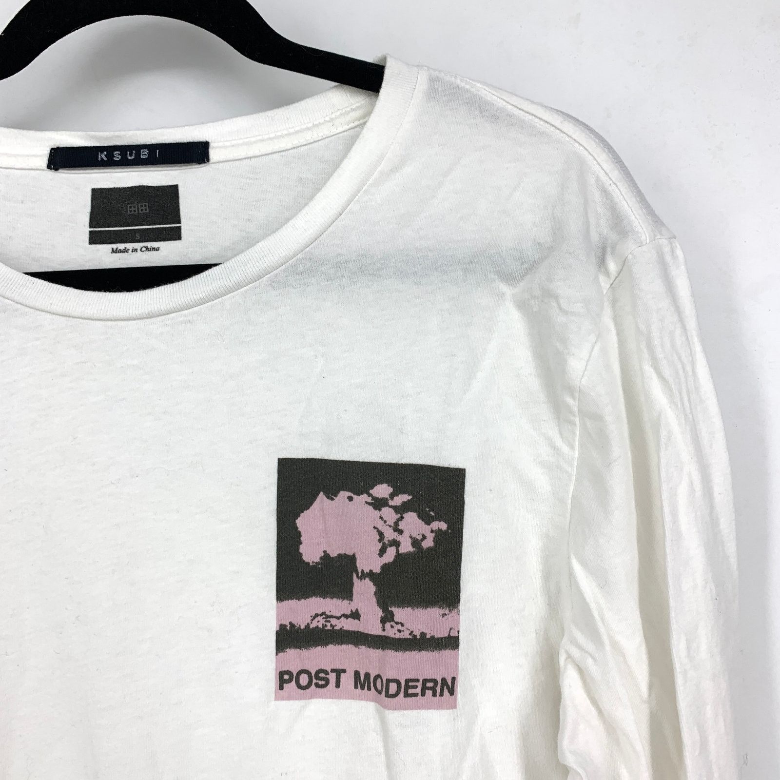 Ksubi Ksubi T-Shirt Men's Size S White Nuke" Post Modern " Logo Size US S / EU 44-46 / 1 - 3 Thumbnail