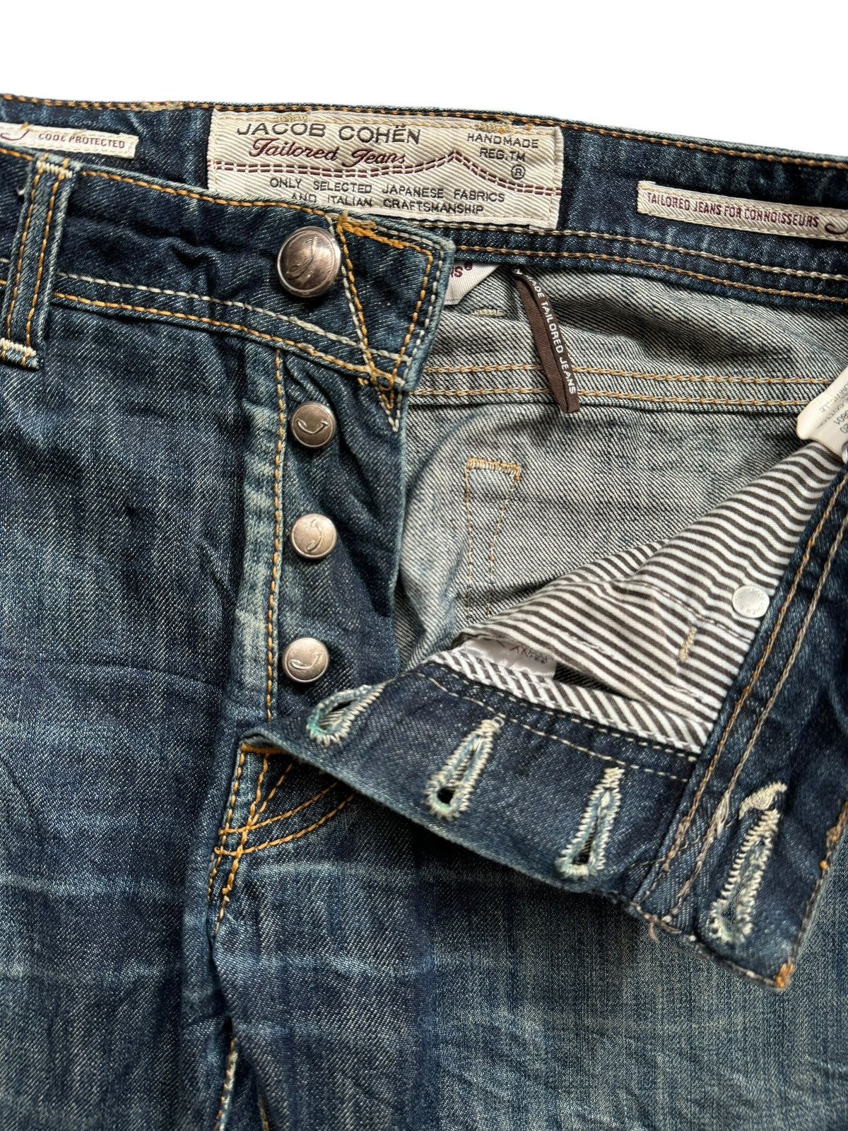 Jacob Cohen Vintage Jacob Cohen Handmade Luxury Jeans lgb style Size US 32 / EU 48 - 7 Thumbnail