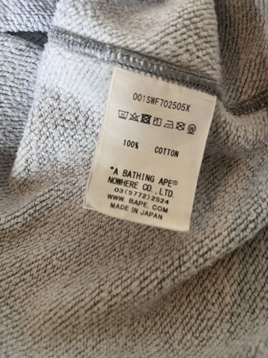 Bape Bape red camo, grey crewneck sweatshirt Size US M / EU 48-50 / 2 - 5 Thumbnail