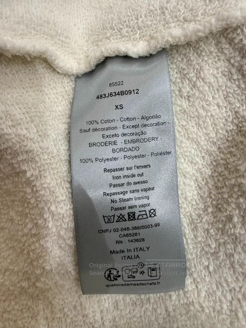 Dior Dior Zoo series embroidered sweatshirt Size US XS / EU 42 / 0 - 5 Thumbnail
