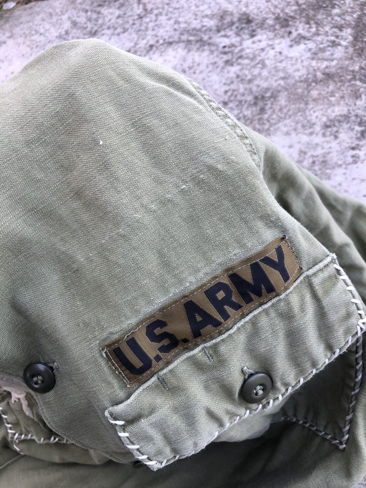 Vintage VINTAGE US ARMY BUTTON UP SHIRT Size US S / EU 44-46 / 1 - 3 Thumbnail