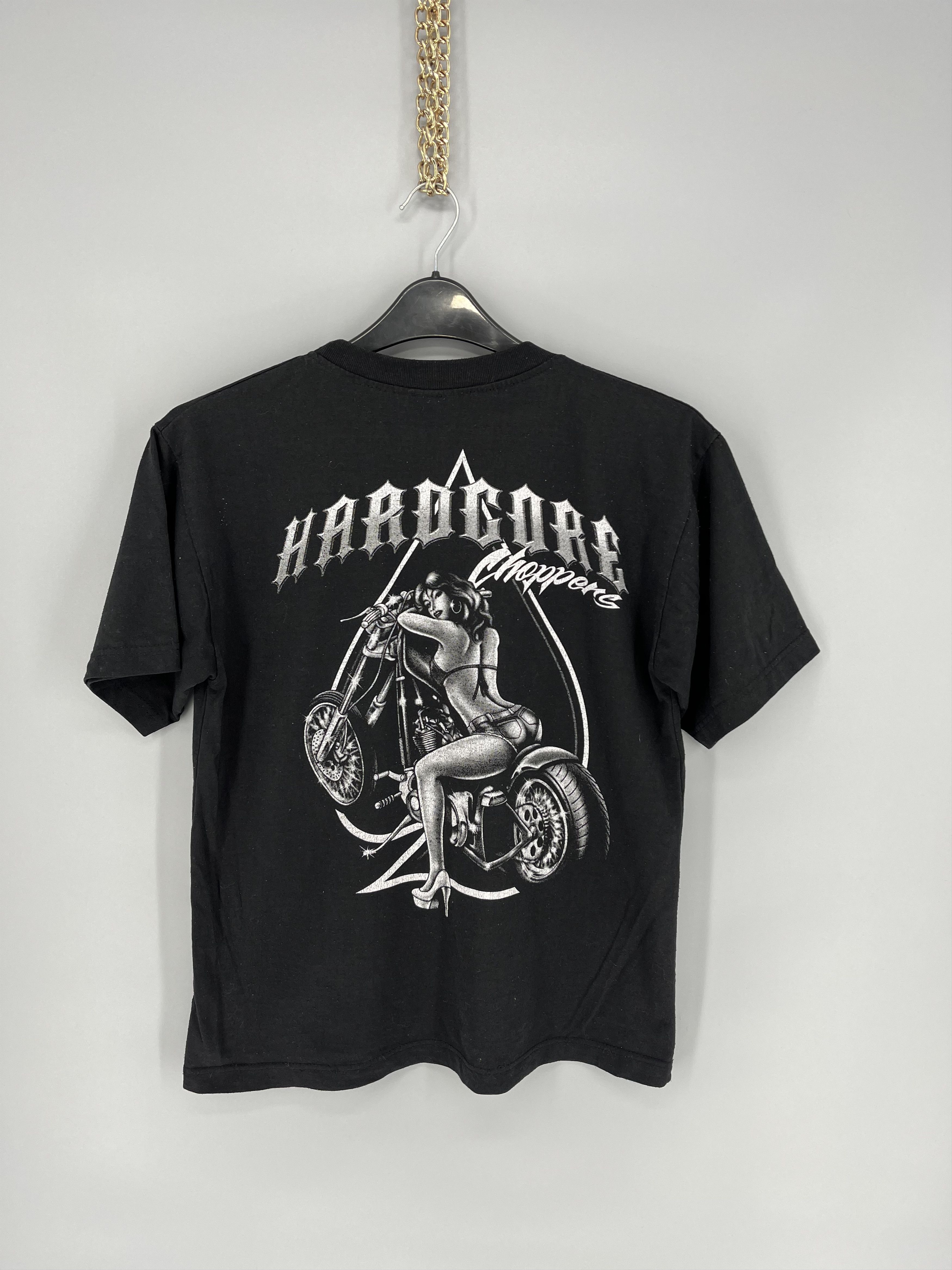 Band Tees Vintage 90s Hardcore Choppers Inc Motorcycle Tee Size US S / EU 44-46 / 1 - 9 Thumbnail