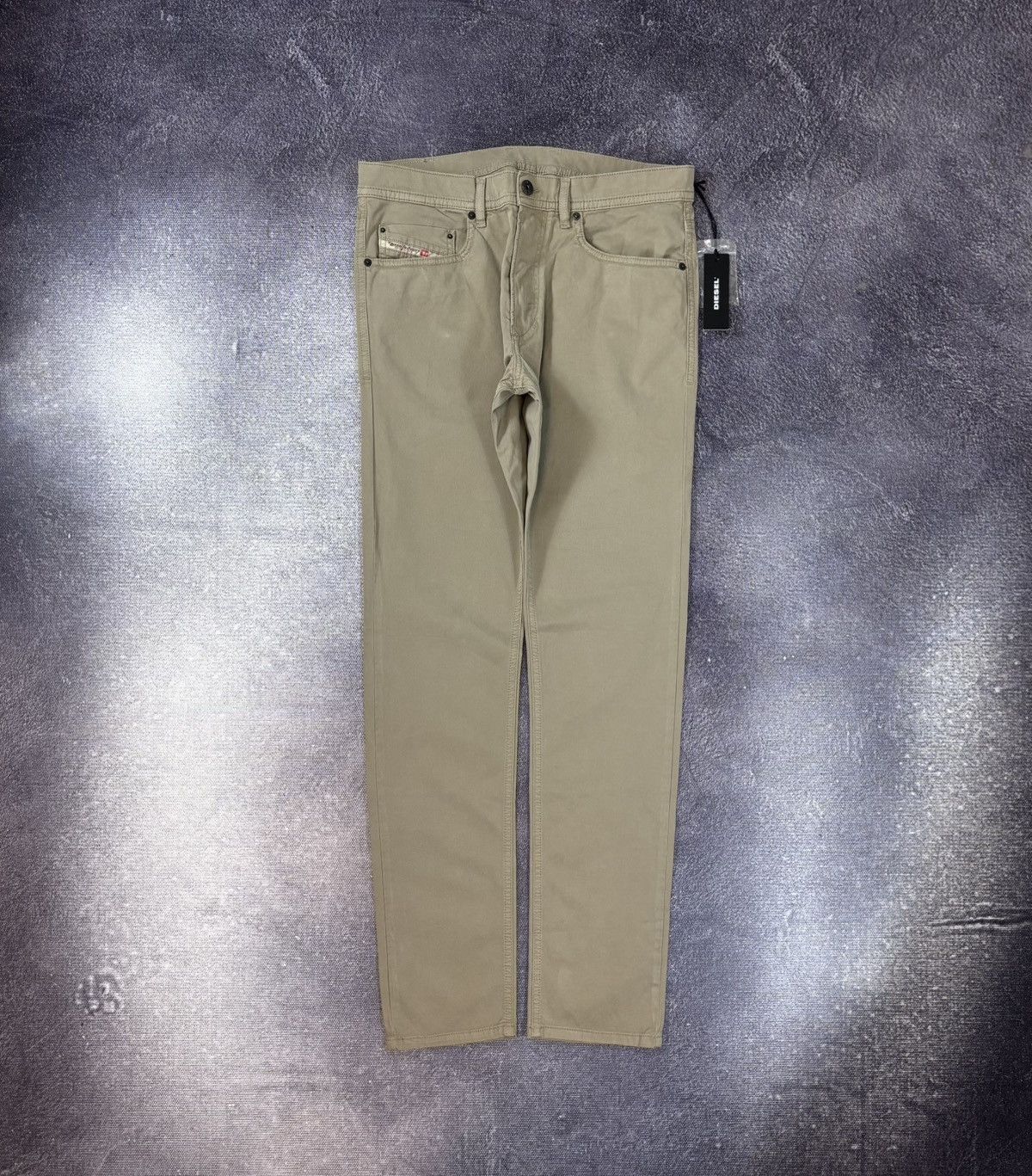 Diesel Diesel Tepphar NWT Men’s Beige Slim Fit Stretch Chino Pants Size US 30 / EU 46 - 1 Thumbnail