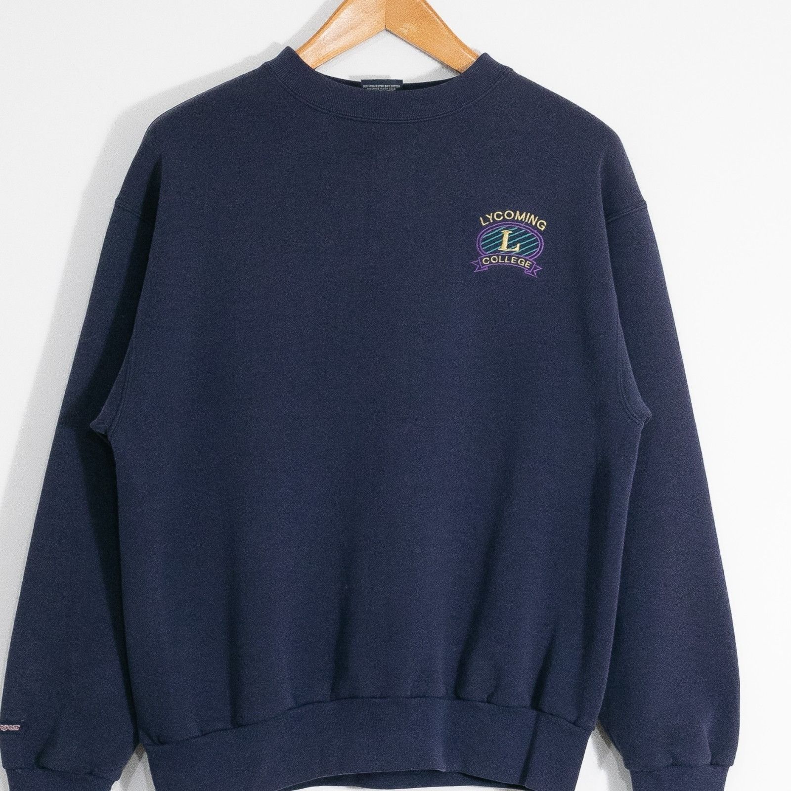 Vintage Vintage 90s Lycoming College Sweatshirt Mens Large Crewneck Size US L / EU 52-54 / 3 - 2 Thumbnail