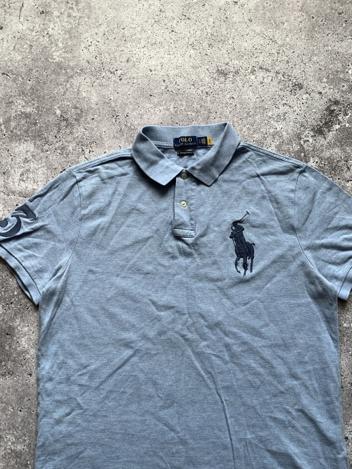 Vintage 🔥POLO RALPH LAUREN #3 polo T-shirt Size US L / EU 52-54 / 3 - 3 Thumbnail