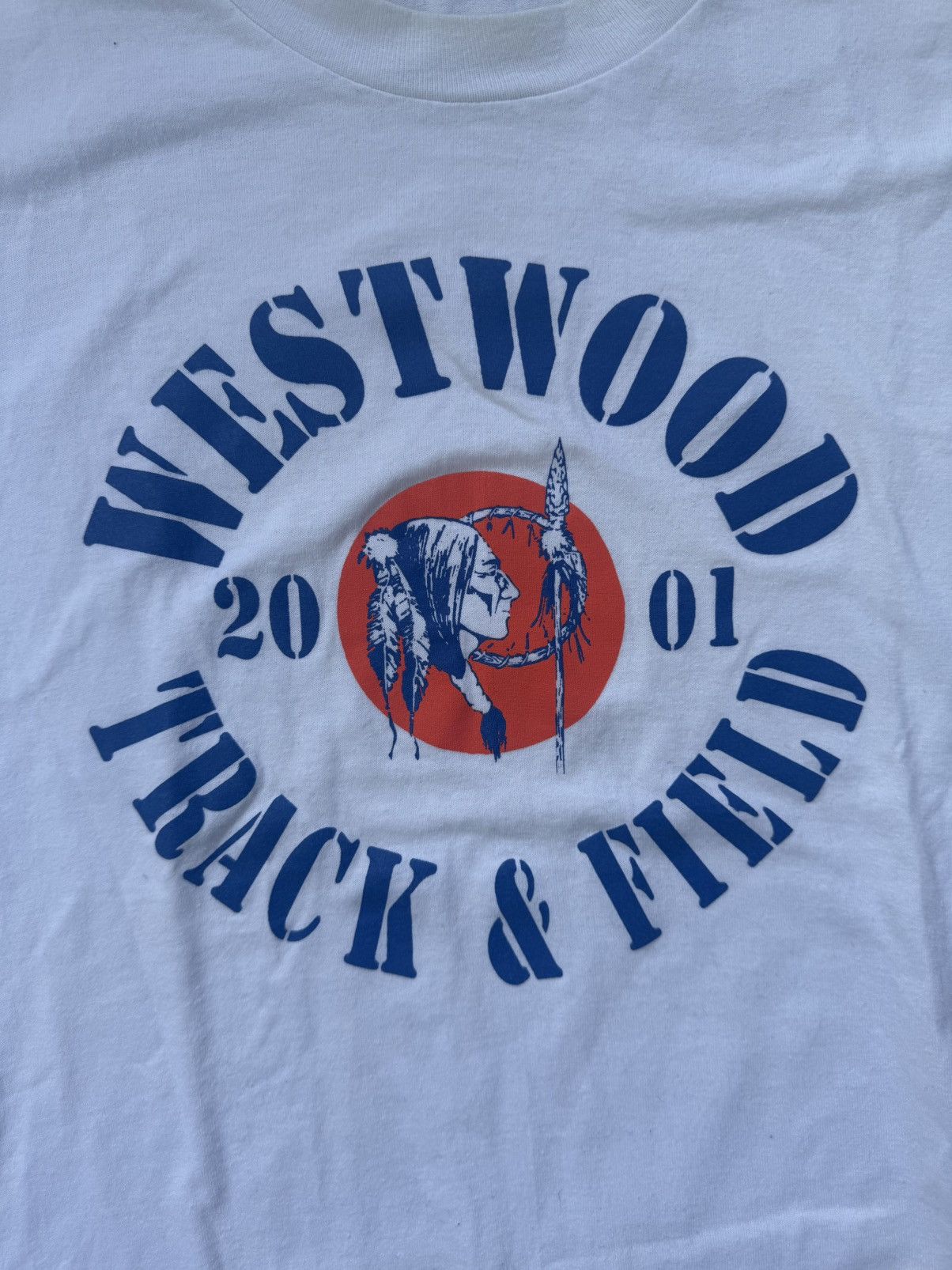 Vintage Vintage Westwood track & field t-shirt Size US L / EU 52-54 / 3 - 2 Thumbnail