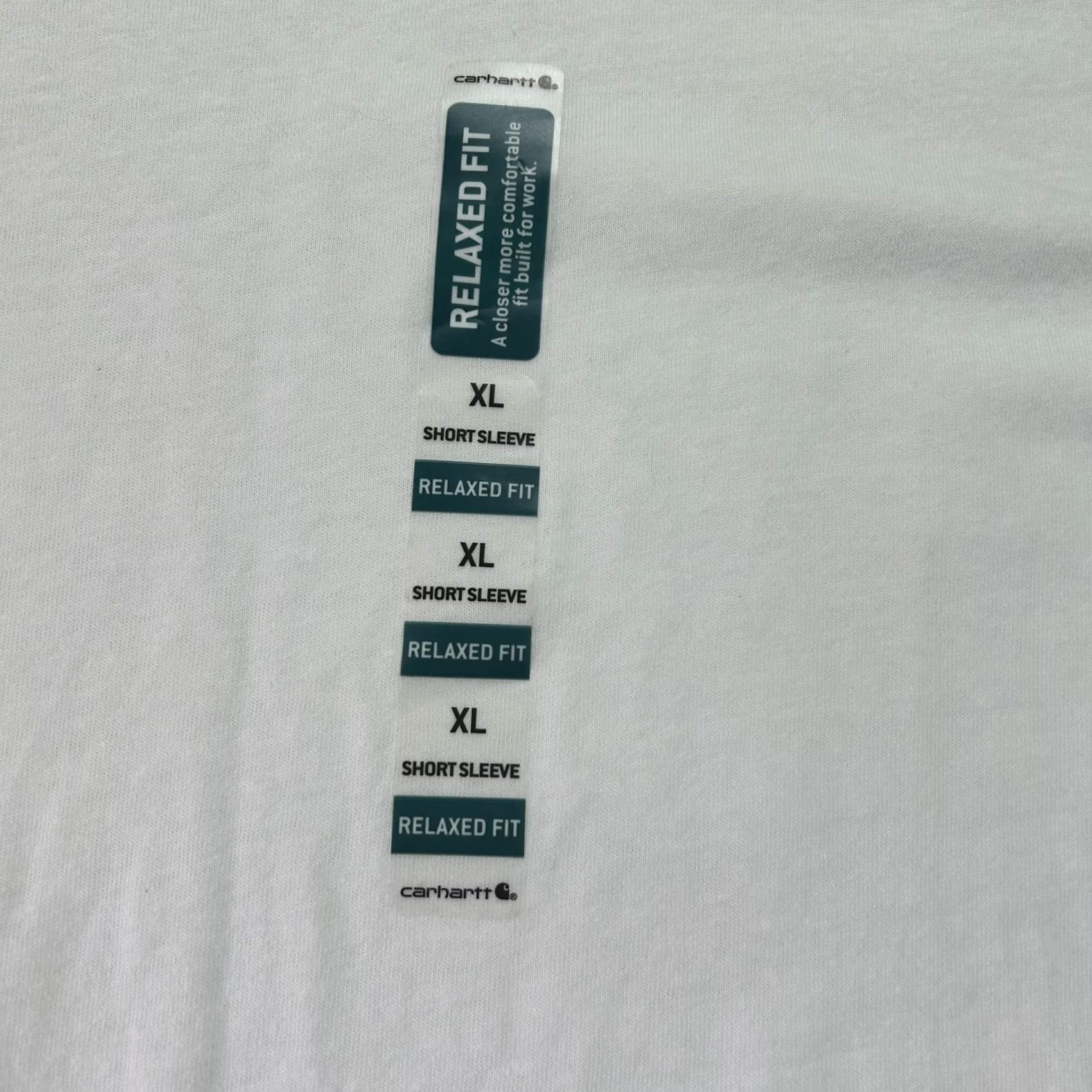 Carhartt Carhartt Shirt Mens XL White Relaxed Fit Tagless Workwear Cotton Tee 101124 Size US XL / EU 56 / 4 - 4 Thumbnail