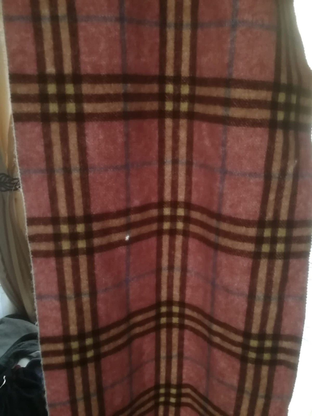 Burberry × Vintage Burberry lambswool scarf vintage Size ONE SIZE - 6 Thumbnail