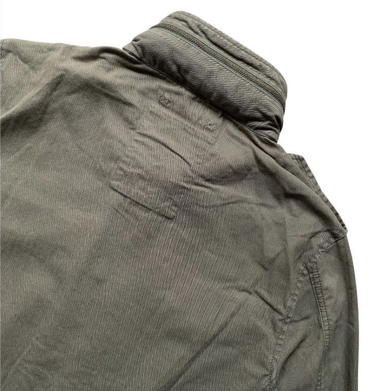 RRL Ralph Lauren olive green hbt military field jacket embroidered patches. Size US M / EU 48-50 / 2 - 10 Thumbnail
