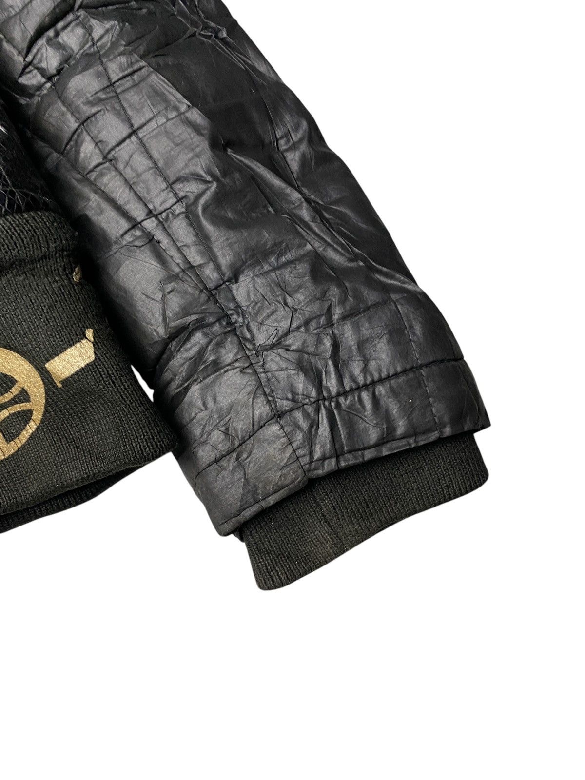 Isamu Katayama Backlash 2000's Edge Difference Crocodile Leather Down Puffer Jacket Size US M / EU 48-50 / 2 - 14 Thumbnail