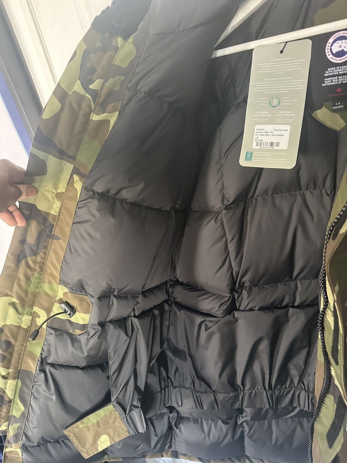 Canada Goose Canada Goose Expedition Parka Camo w/ Removable Fur Hood Size US L / EU 52-54 / 3 - 6 Thumbnail