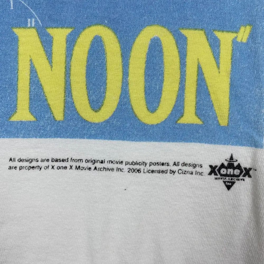Vintage VINTAGE GARY COOPER "HIGH NOON" MOVIE WESTERN FILM TEE Size US M / EU 48-50 / 2 - 6 Thumbnail