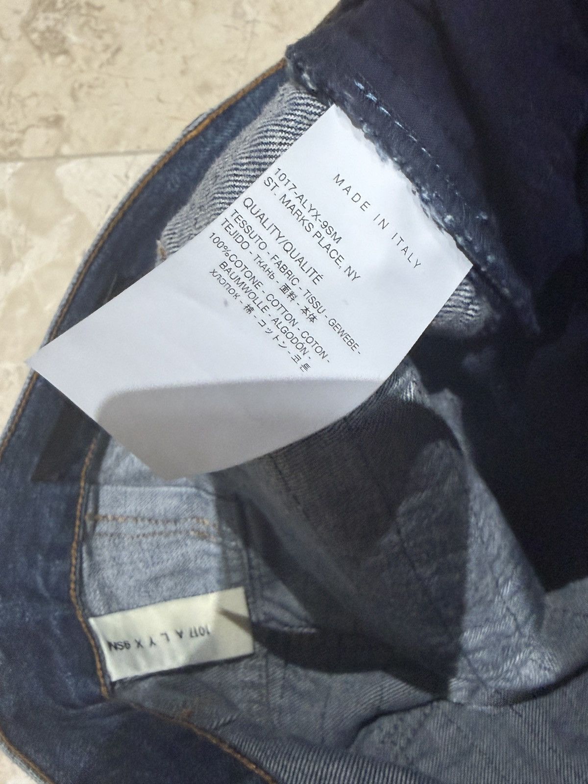 1017 ALYX 9SM Alyx Ripped-Detail Jeans Size US 34 / EU 50 - 6 Thumbnail