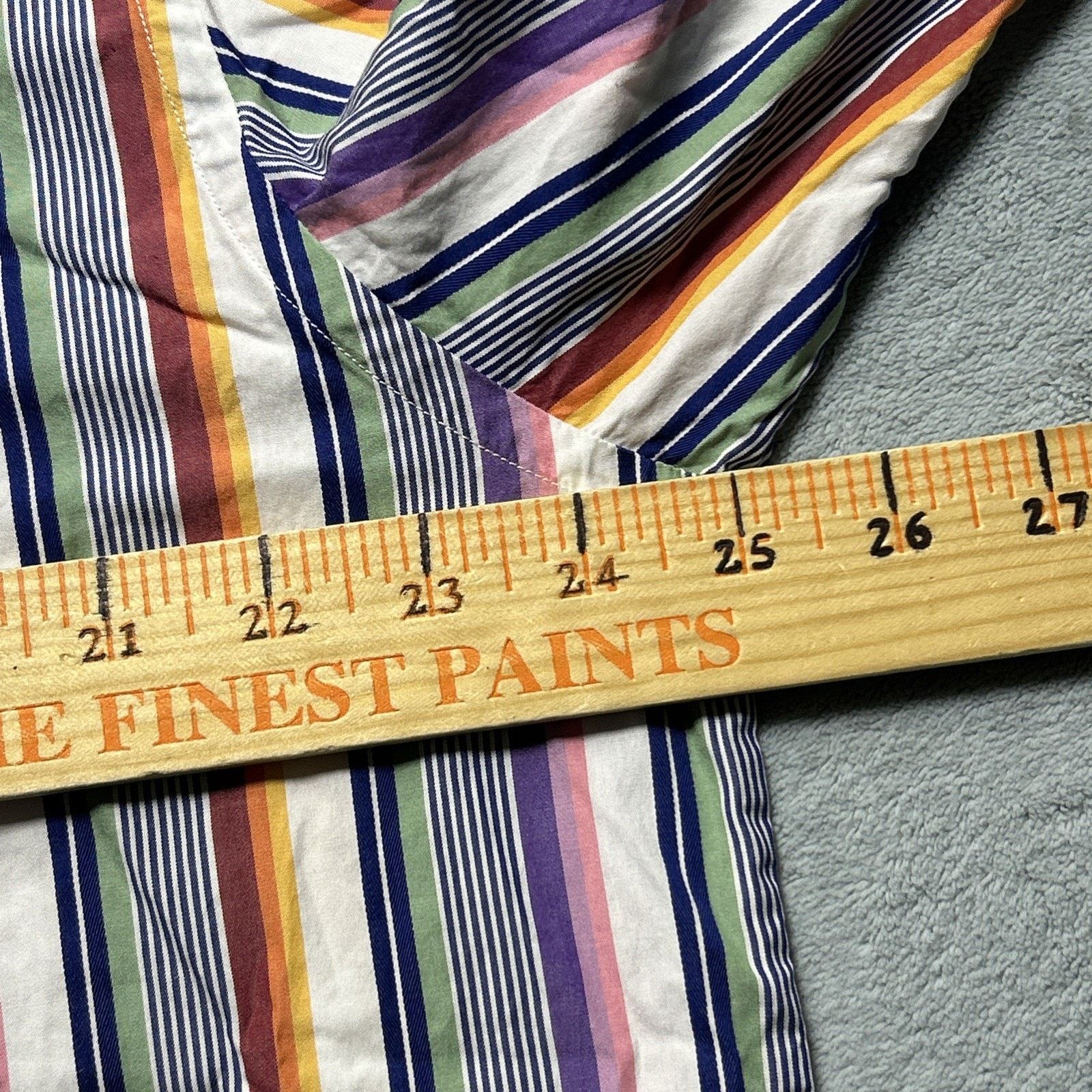 Tommy Bahama Tommy Bahama Retro Stripe Button Up Shirt Men XL Long Sleeve Size US XL / EU 56 / 4 - 7 Thumbnail