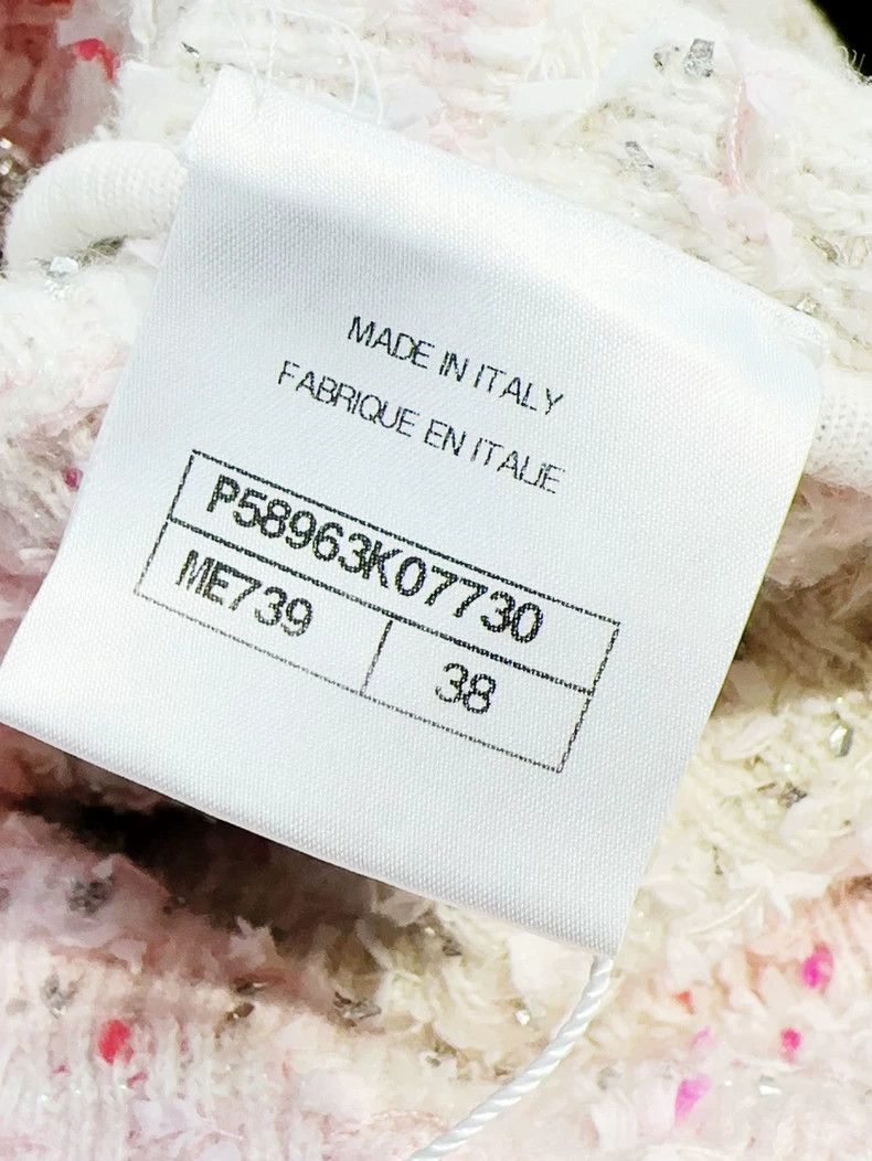 Chanel Chanel 18-year-old waterfall series pink shiny silk braide Size XS / US 0-2 / IT 36-38 - 6 Thumbnail