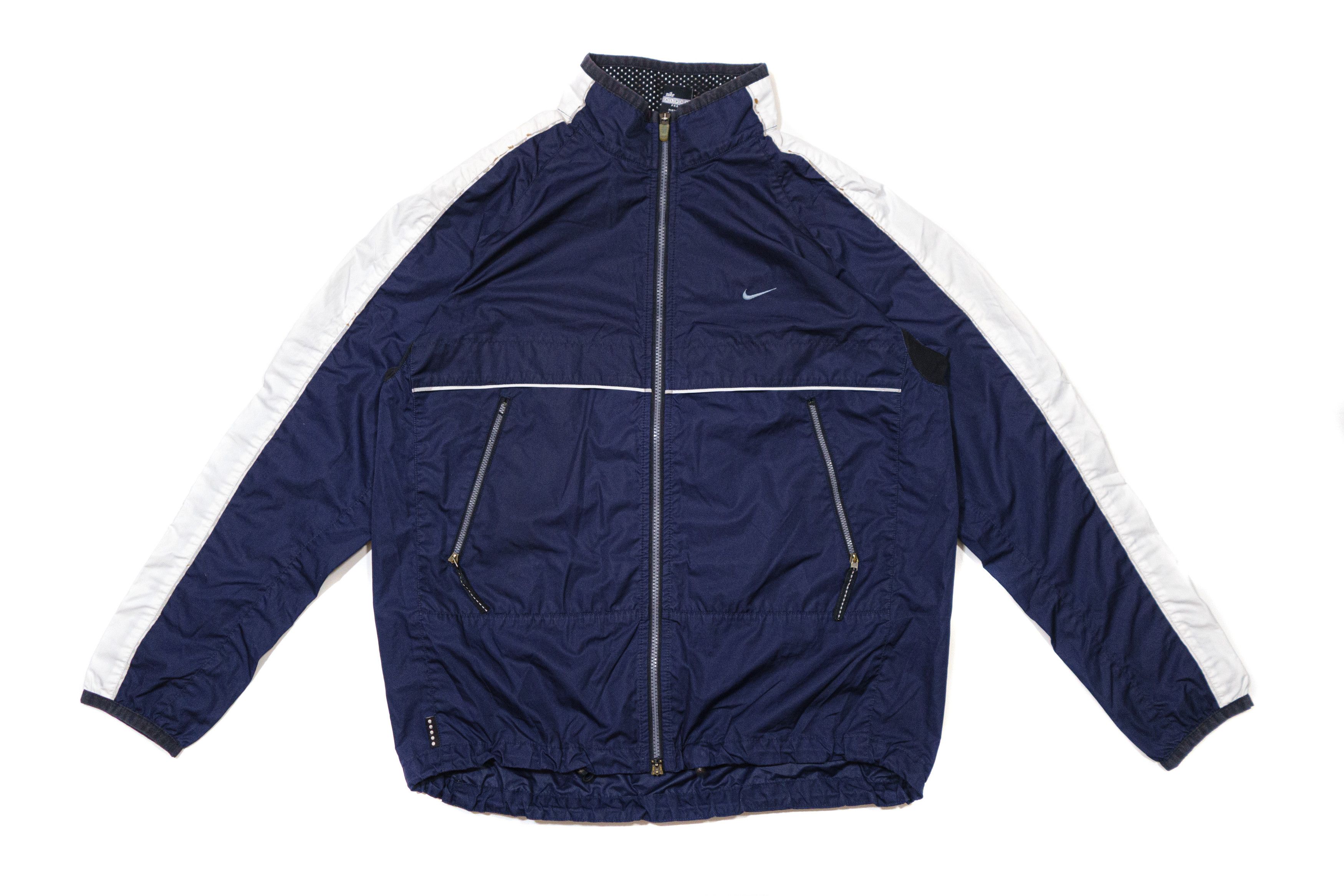 Nike 90S Alpha Swoosh Logo Sport Jacket Size US L / EU 52-54 / 3 - 1 Thumbnail