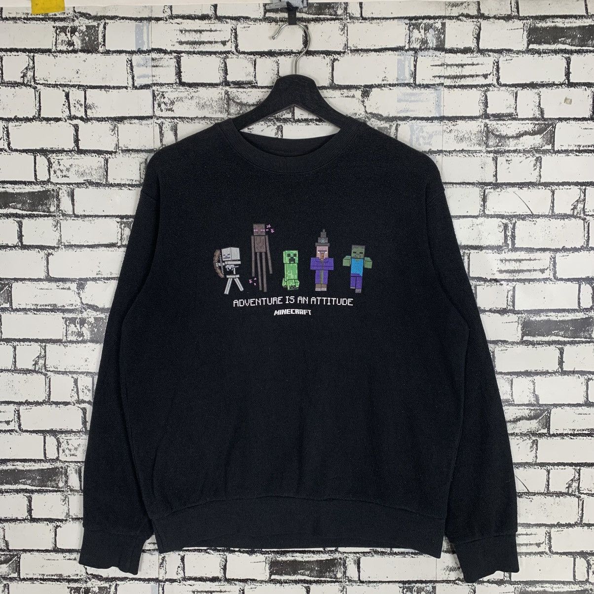 Designer × Vintage Vintage Minecraft Sweatshirt Size US M / EU 48-50 / 2 - 1 Thumbnail