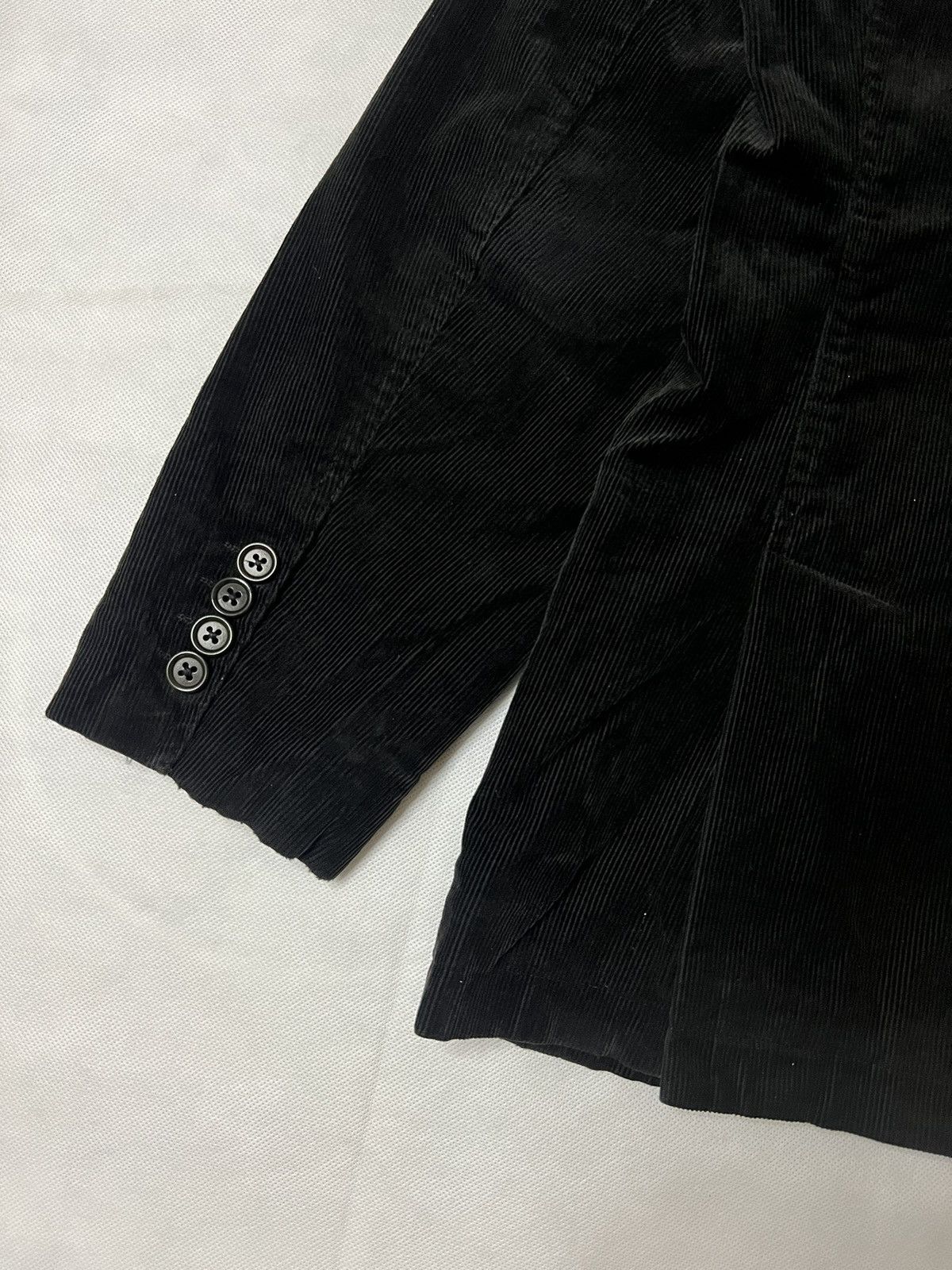 Designer × Paul Smith Paul Smith Black Corduroy Blazer Size 38R - 12 Thumbnail