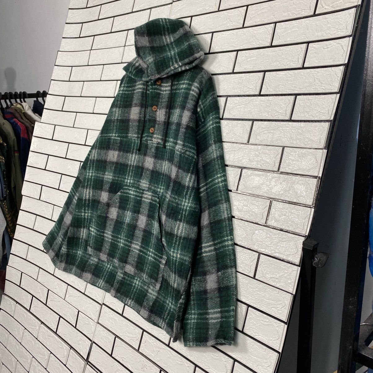 Japanese Brand Vintage Anorak Jacket Wool Tartan Unbranded Issey Miyake Size US XL / EU 56 / 4 - 3 Thumbnail