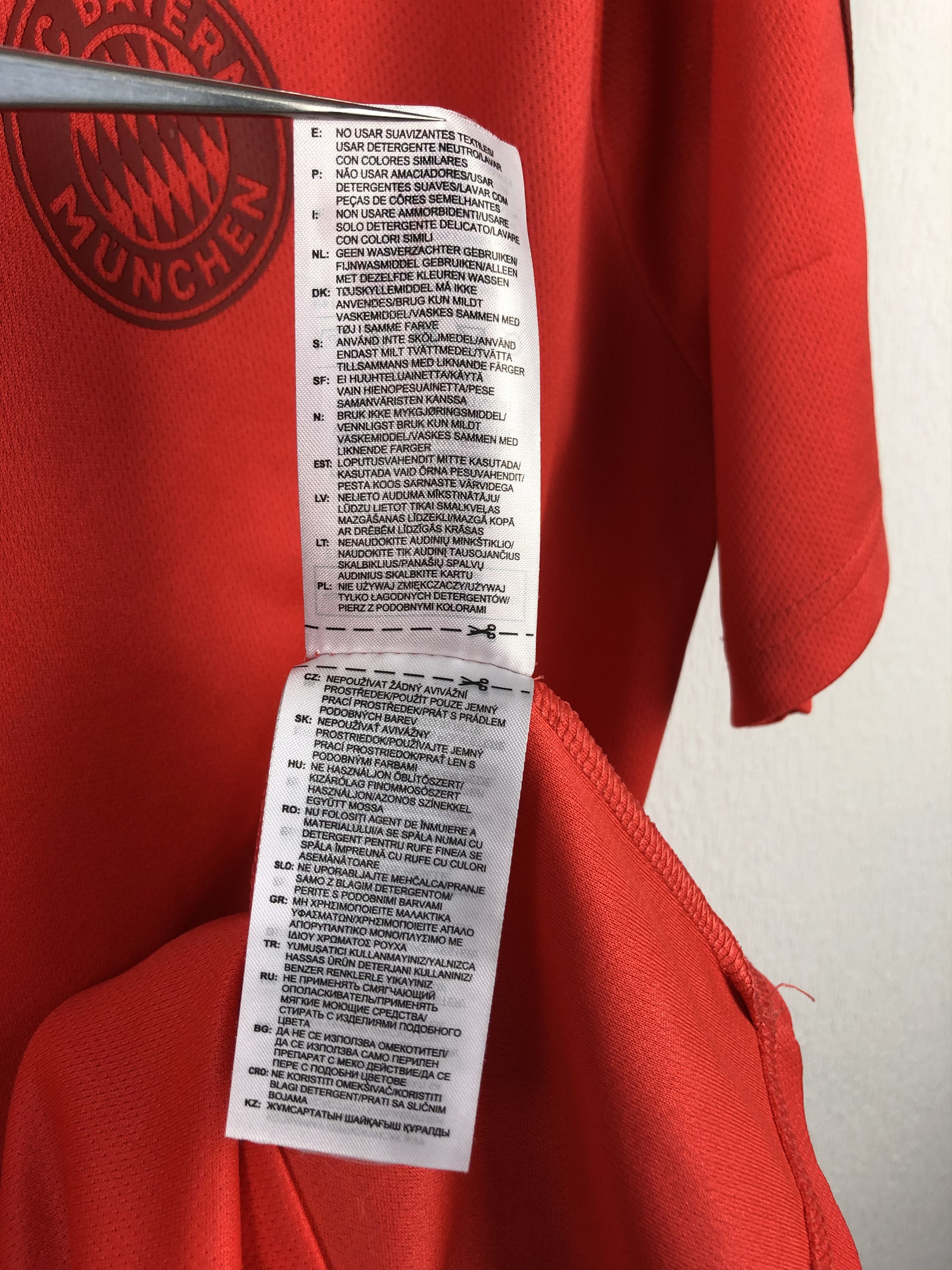 Adidas Bayern Munich Shirt 2019 Soccer Jersey Mens Adidas Trikot Size US M / EU 48-50 / 2 - 12 Thumbnail